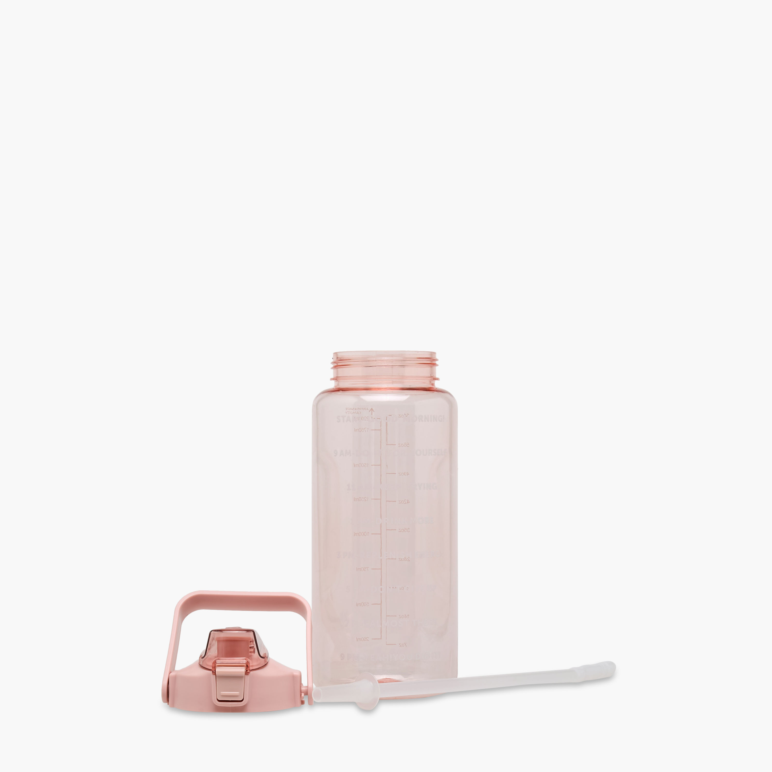 Time Print Single Wall Water Bottle - 2 L-household-dining-drinkserveware-bottles-image-2