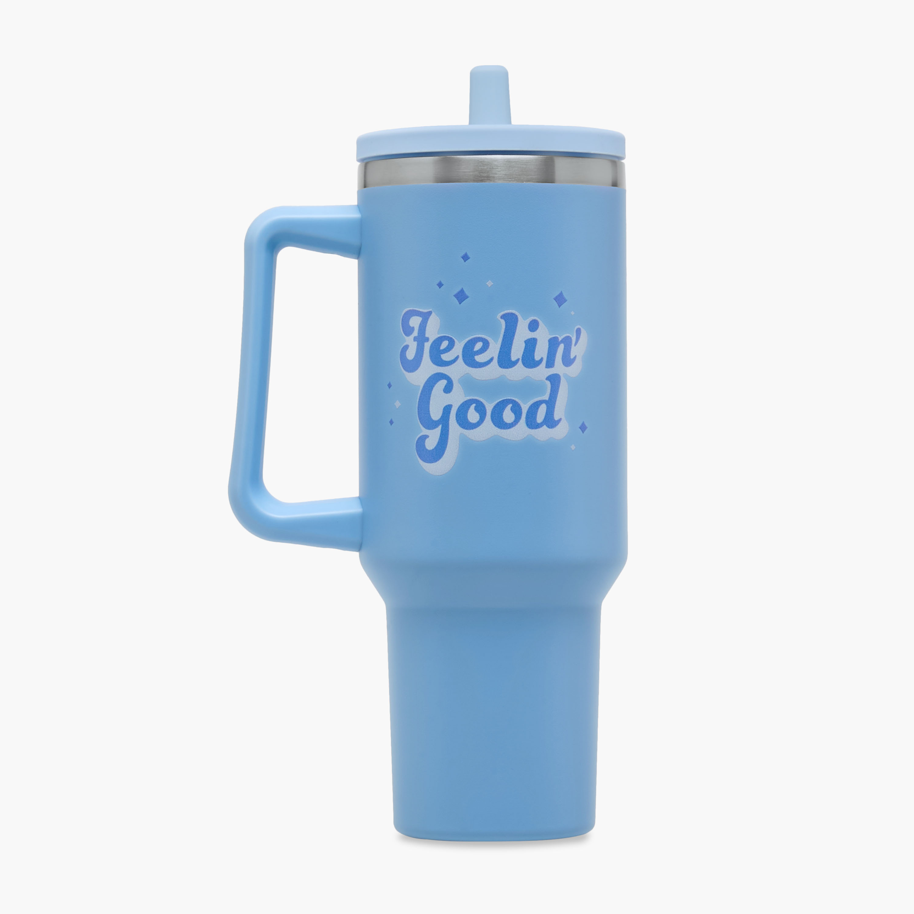 Feelin' Good Print Double Wall Vaccum Sipper - 1.2 L-school-waterbottles-image-1