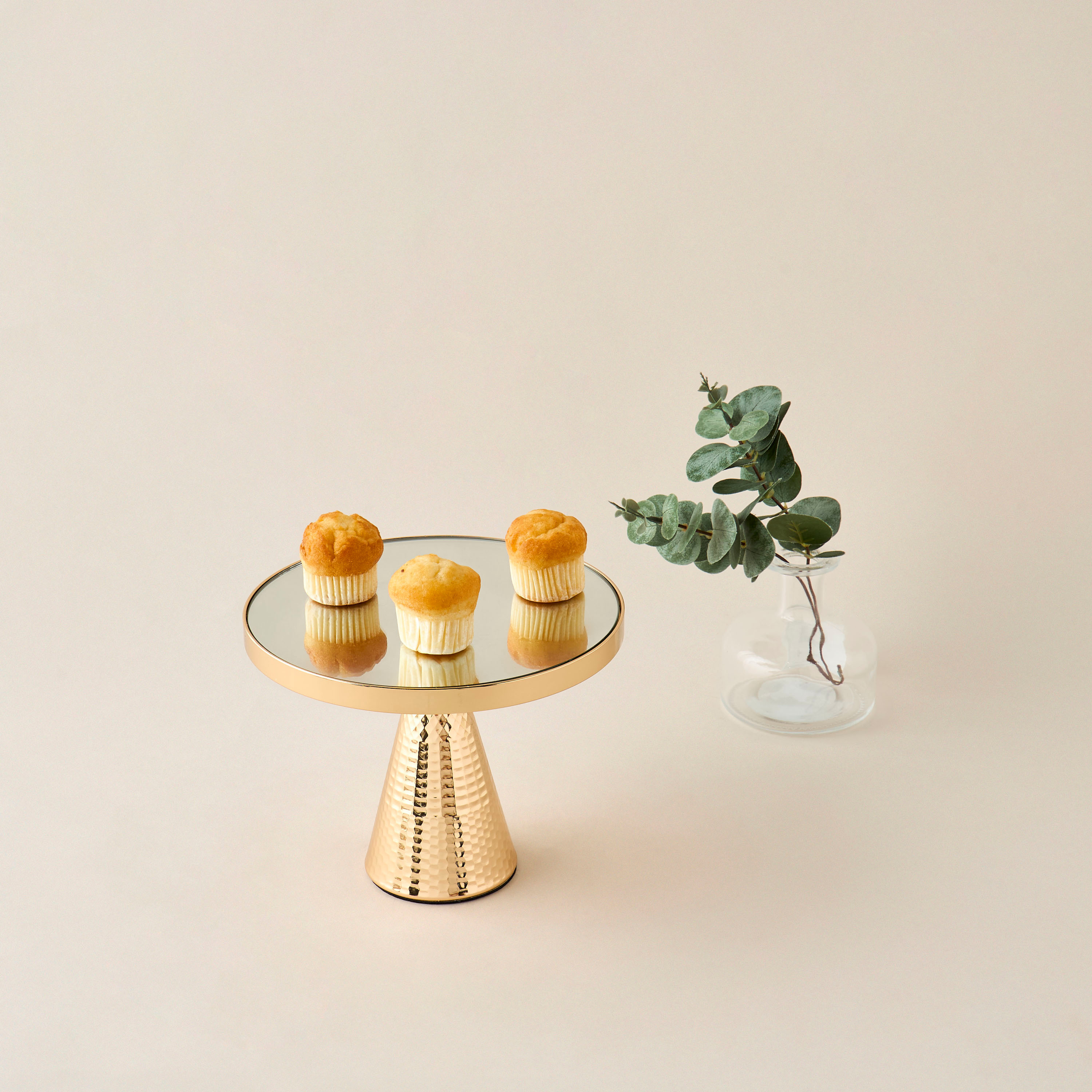 Decorative Stand with Glass Base - 21x15 cms-household-decor-boxesandtrays-image-2