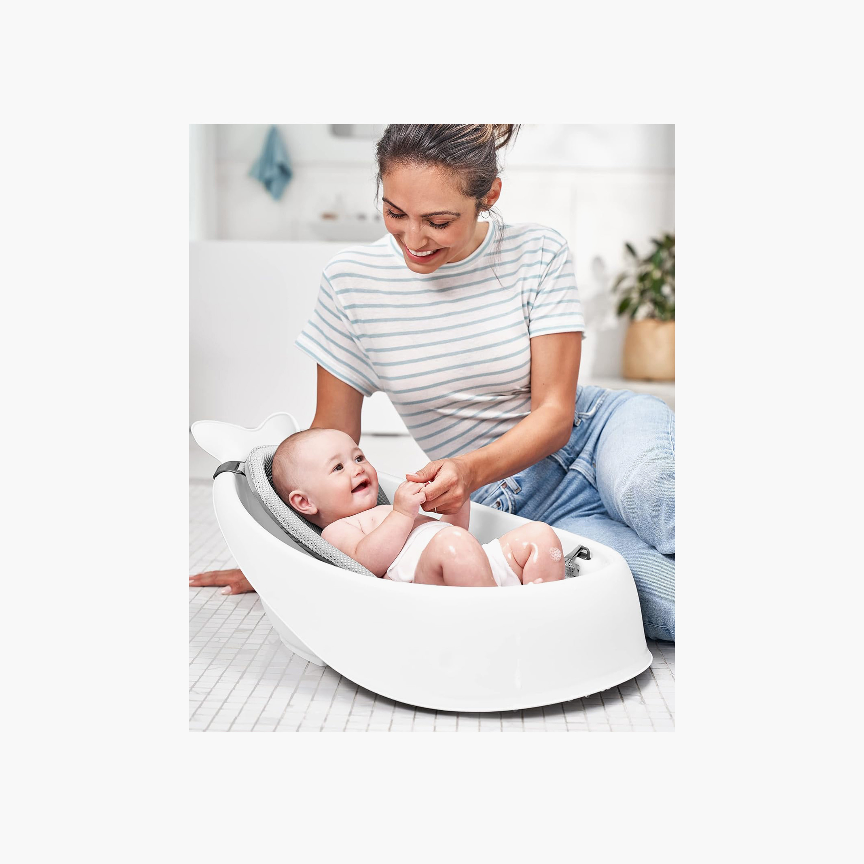 Skip Hop Moby 3-Stage Smart Sling Tub-baby-bathandcare-bathtubs-image-4