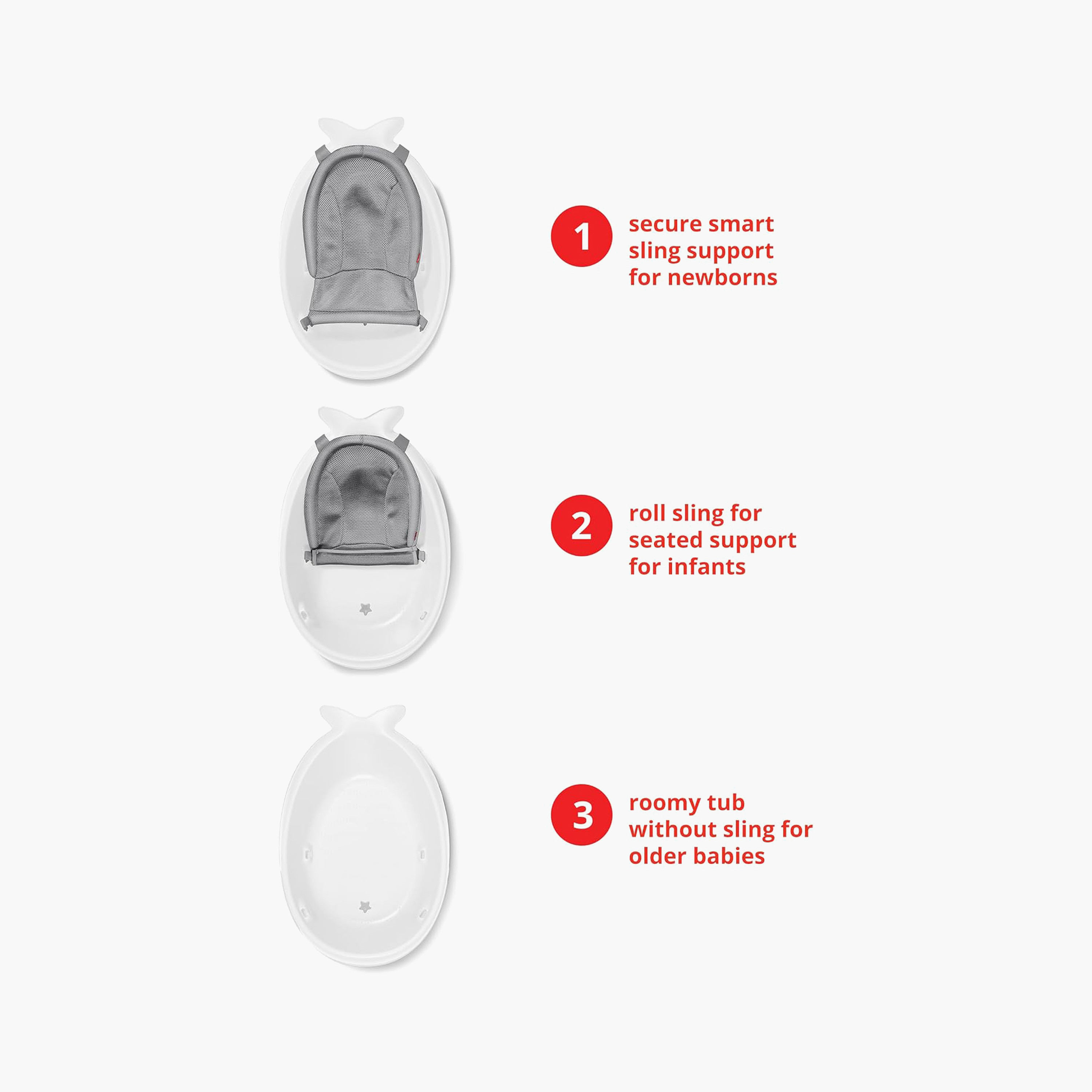 Skip Hop Moby 3-Stage Smart Sling Tub-baby-bathandcare-bathtubs-image-6