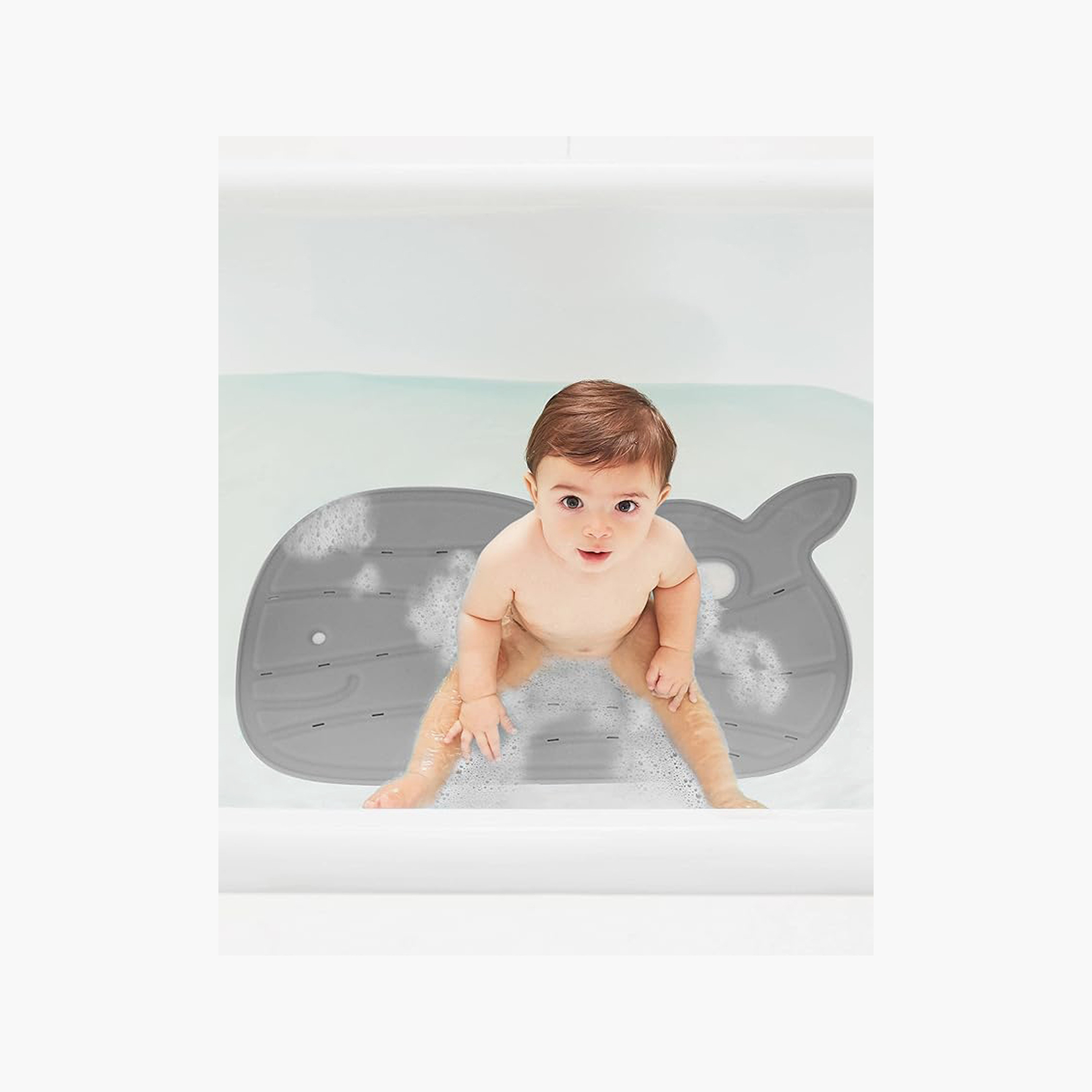 Skip Hop Moby Bath Mat - Grey-baby-bathandcare-bathtubs-image-2