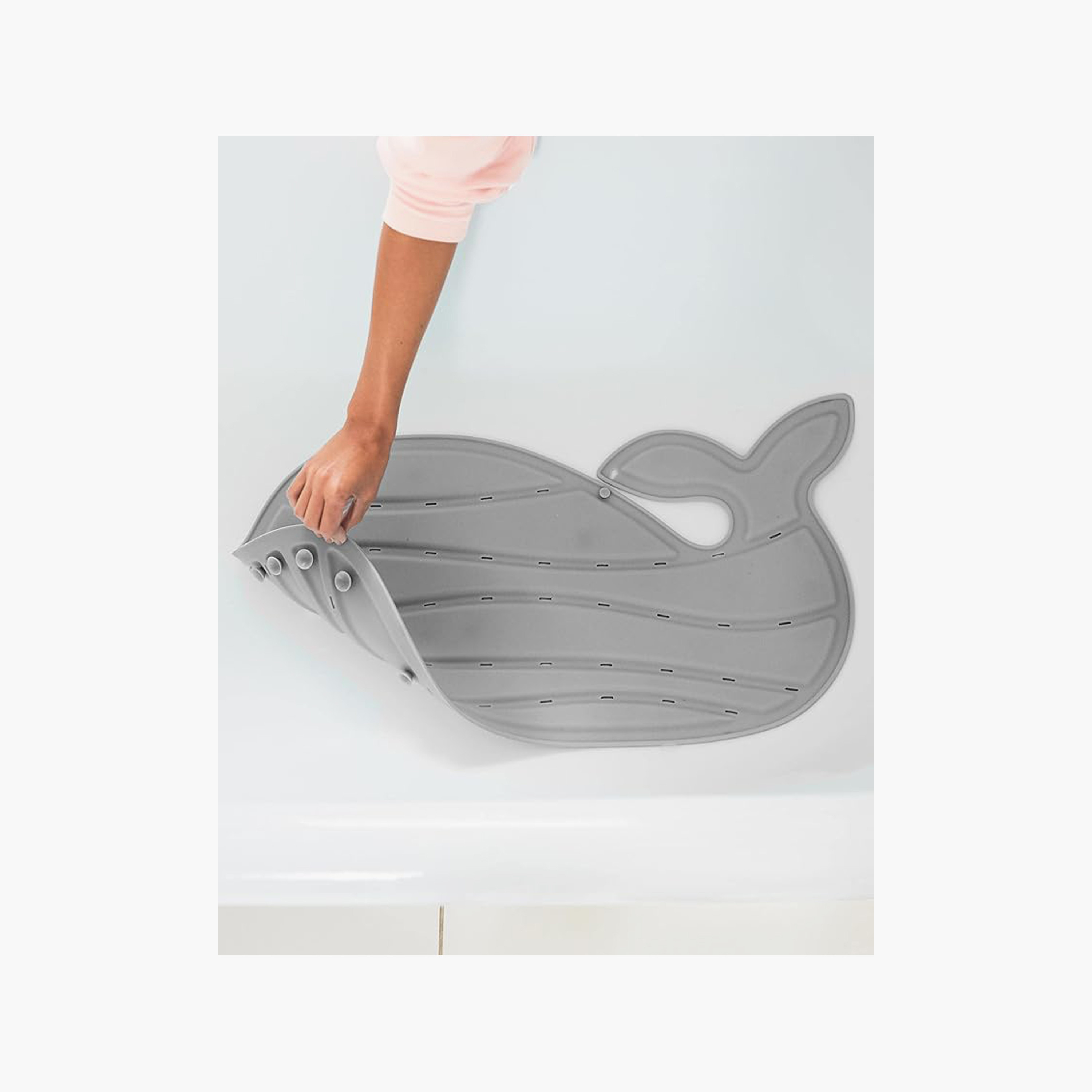 Skip Hop Moby Bath Mat - Grey-baby-bathandcare-bathtubs-image-6
