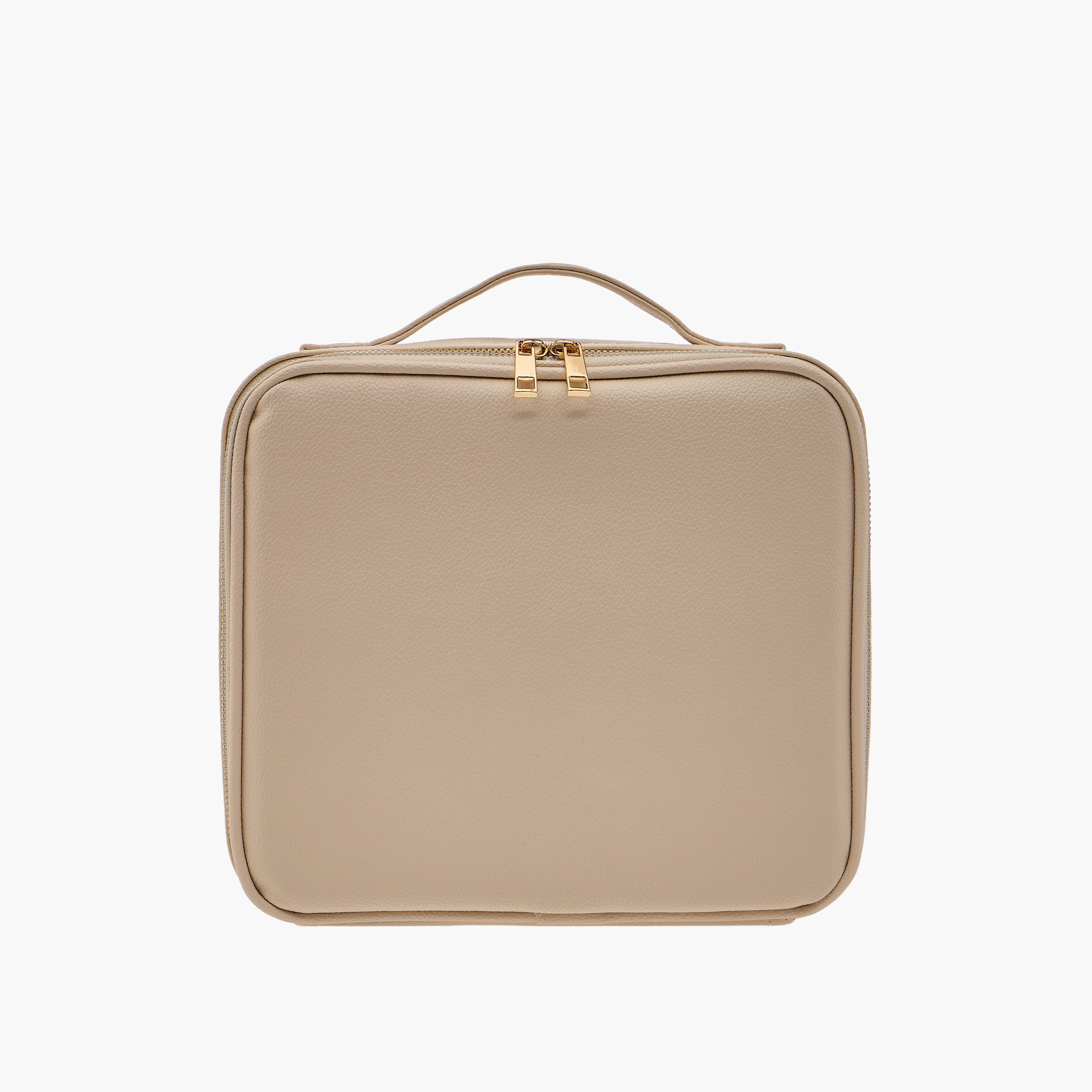 Cosmetic Pouch with LED Light and Mirror - 25x23x10 cms-women-watchesandjewellery-jewellery-storage-image-1