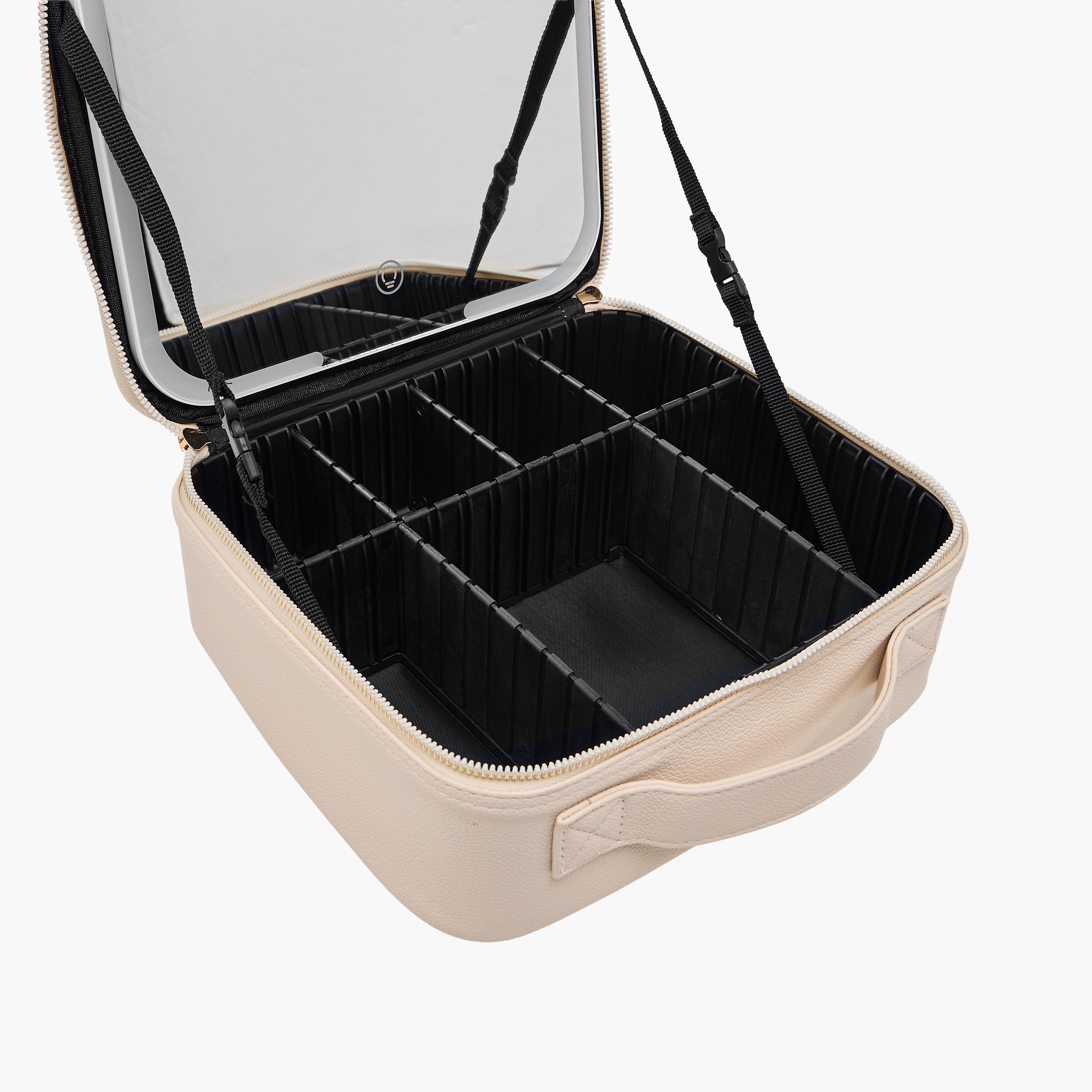 Cosmetic Pouch with LED Light and Mirror - 25x23x10 cms-women-watchesandjewellery-jewellery-storage-image-10