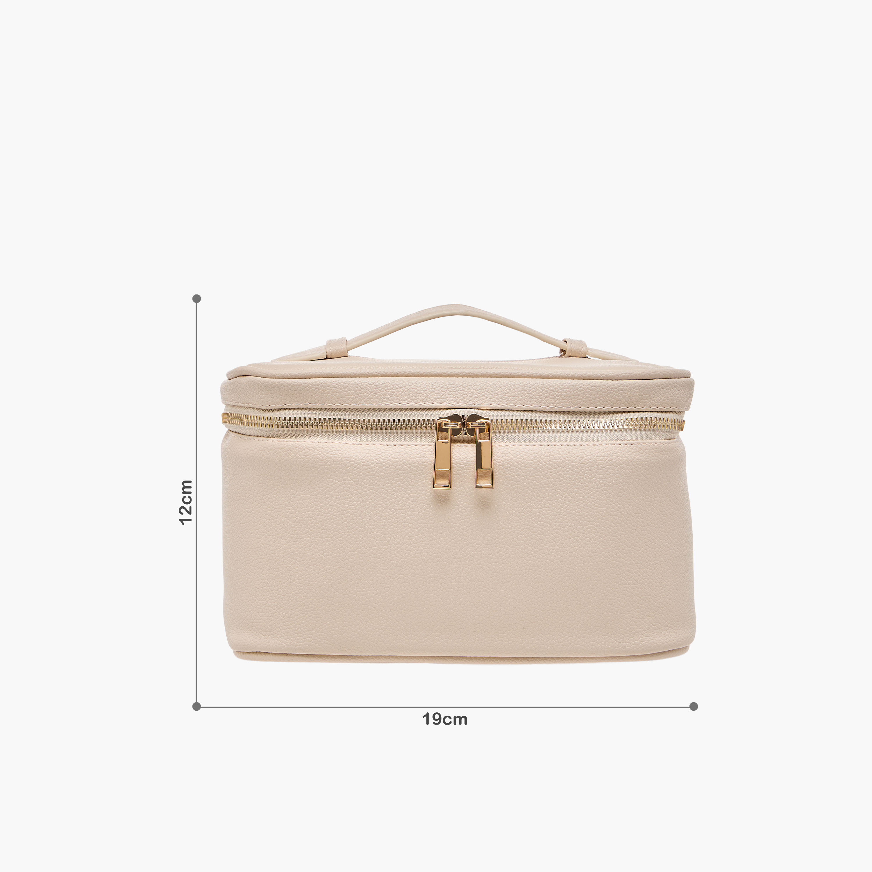 شنطة مكياج بمرآة وإضاءة ليد - 19x14x12 سم-women-watchesandjewellery-jewellery-storage-image-2
