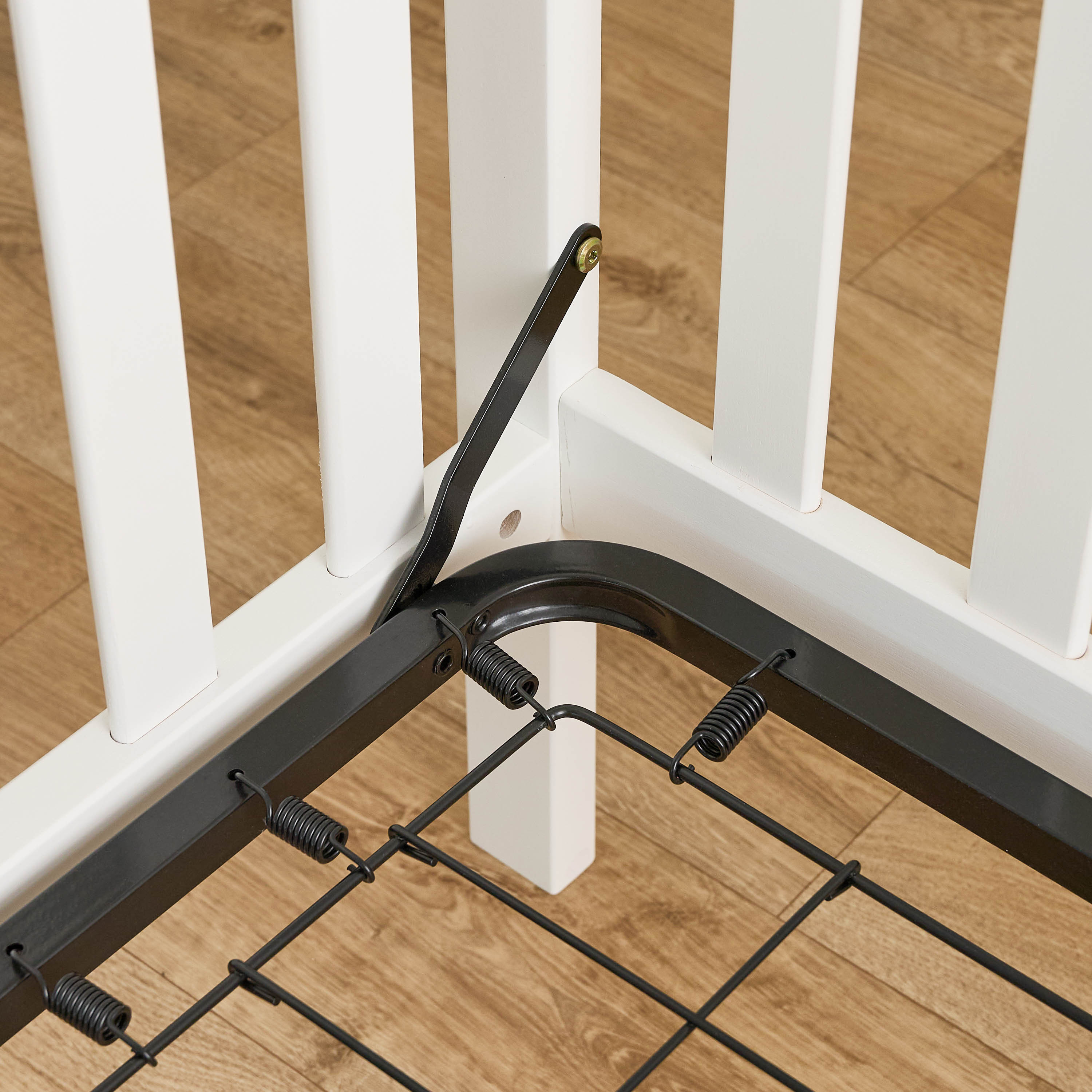 Juniors Julian Crib with Adjustable Height and Guard Rails (Up to 36 months)-baby-nursery-furniture-cribsandbeds-babycribs-image-11