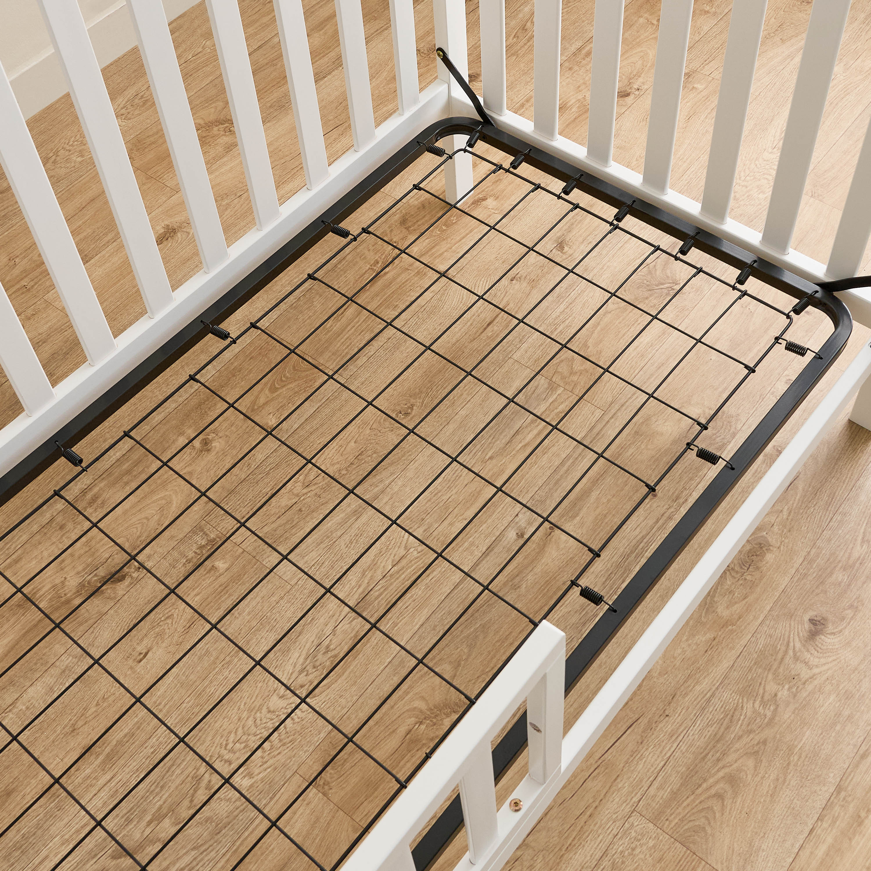 Juniors Julian Crib with Adjustable Height and Guard Rails (Up to 36 months)-baby-nursery-furniture-cribsandbeds-babycribs-image-12