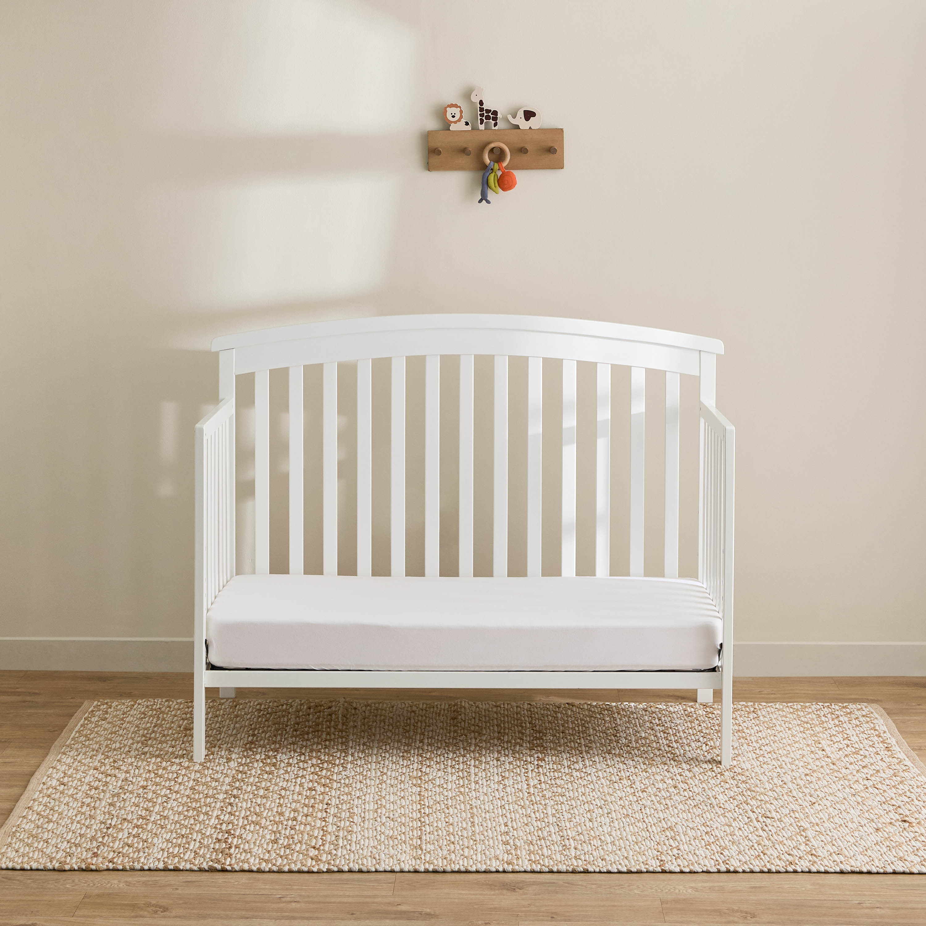 Juniors Julian Crib with Adjustable Height and Guard Rails (Up to 36 months)-baby-nursery-furniture-cribsandbeds-babycribs-image-5