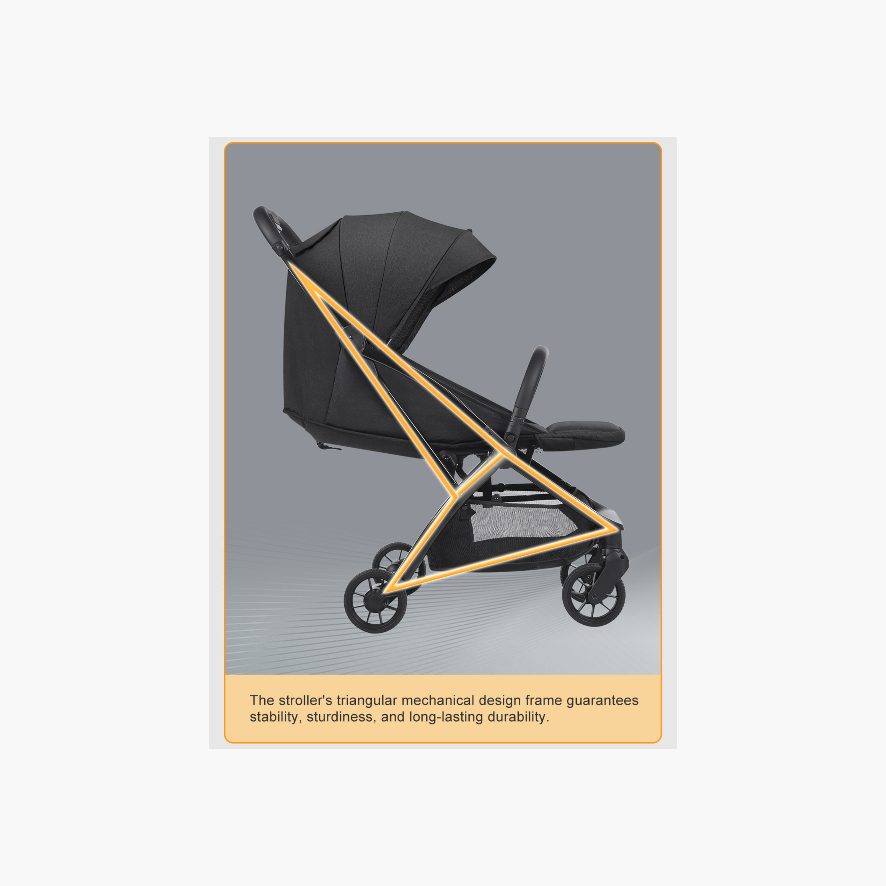 عربة أطفال بنظام طي بلمسة واحدة وإطار ألومنيوم وقفل للعجلات من جوكي-baby-gear-strollersandprams-strollers-image-1