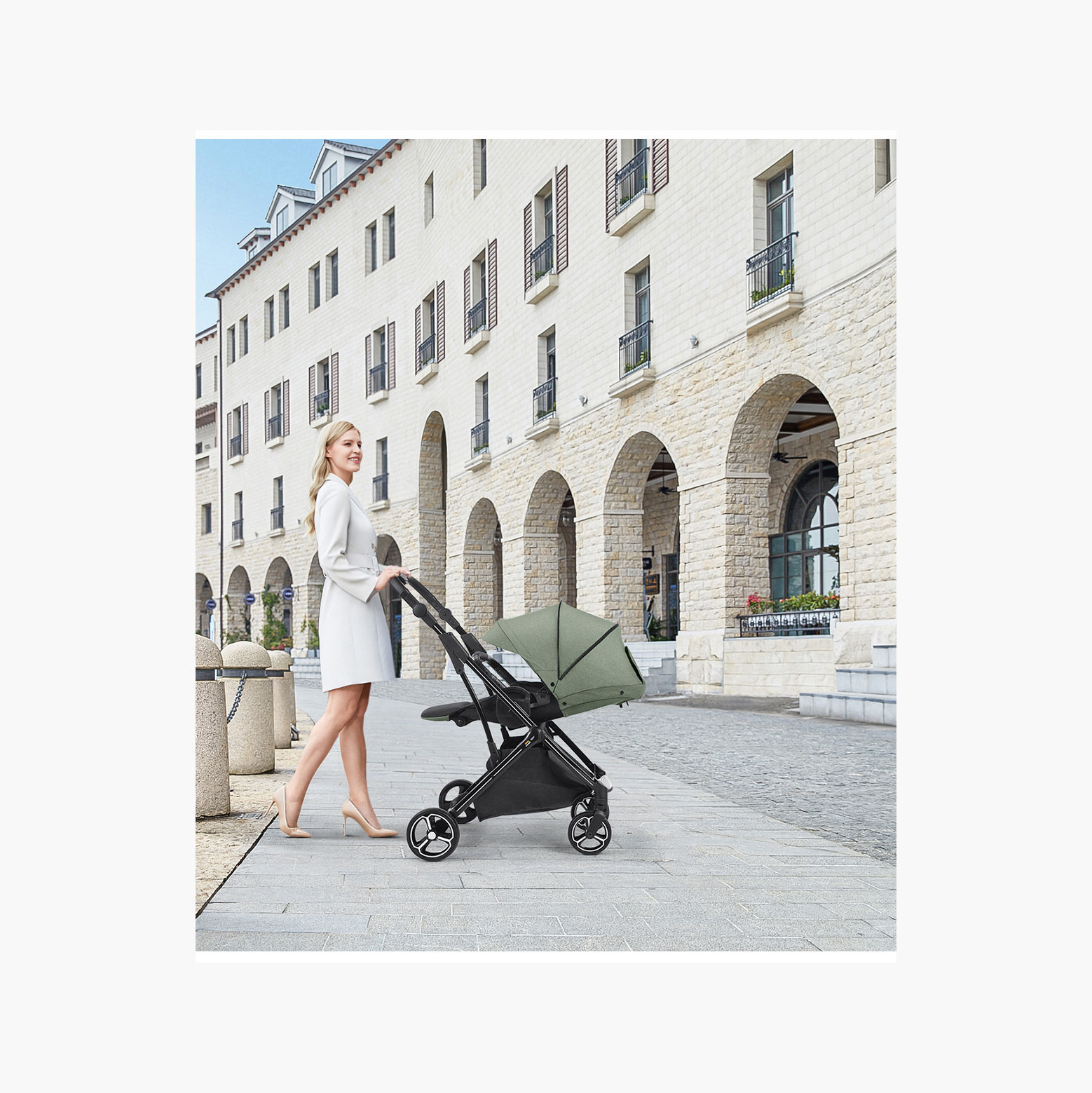 Gokke Stroller with One Touch Folding System, Aluminium Frame and Wheel Lock-baby-gear-strollersandprams-strollers-image-10