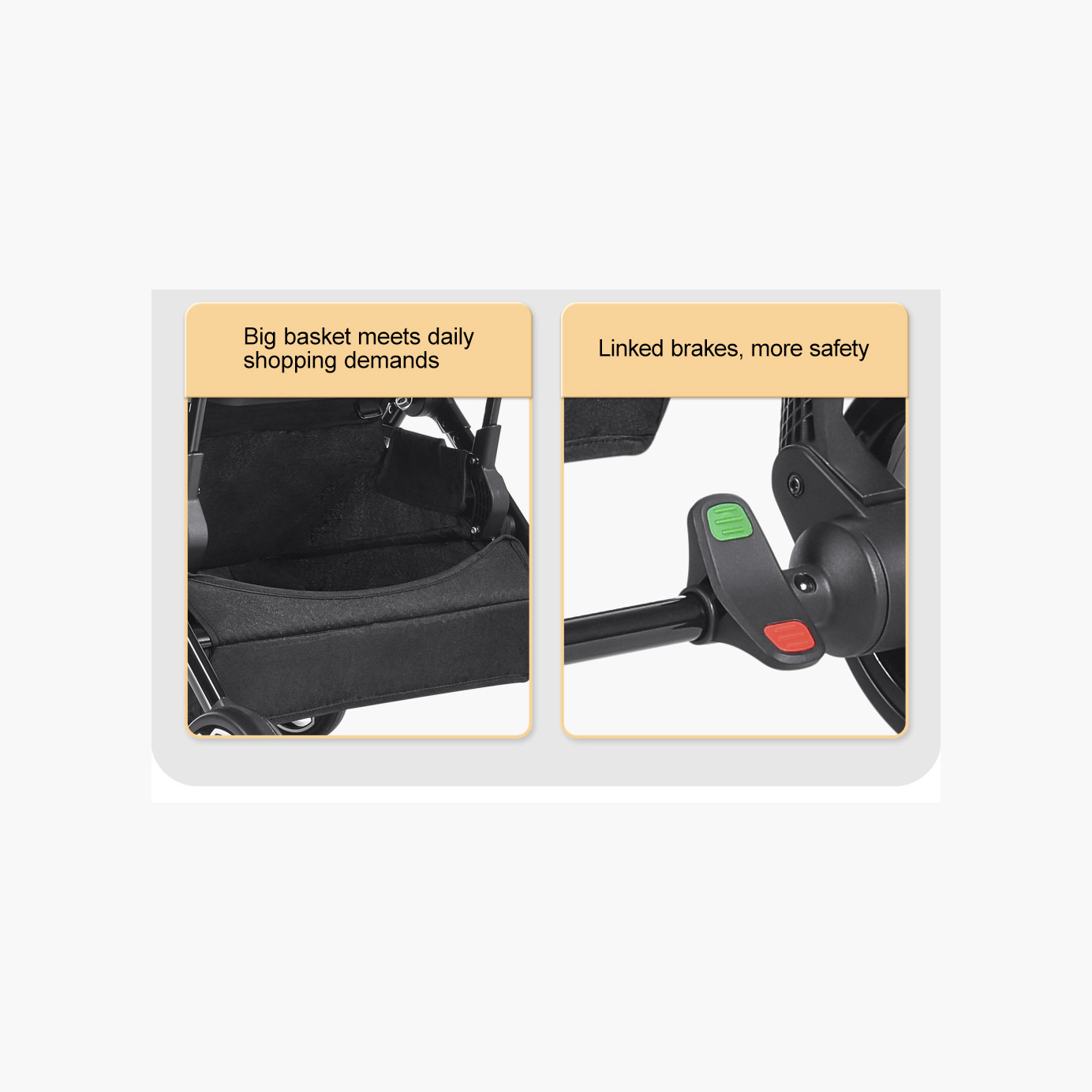 Gokke Stroller with One Touch Folding System, Aluminium Frame and Wheel Lock-baby-gear-strollersandprams-strollers-image-13