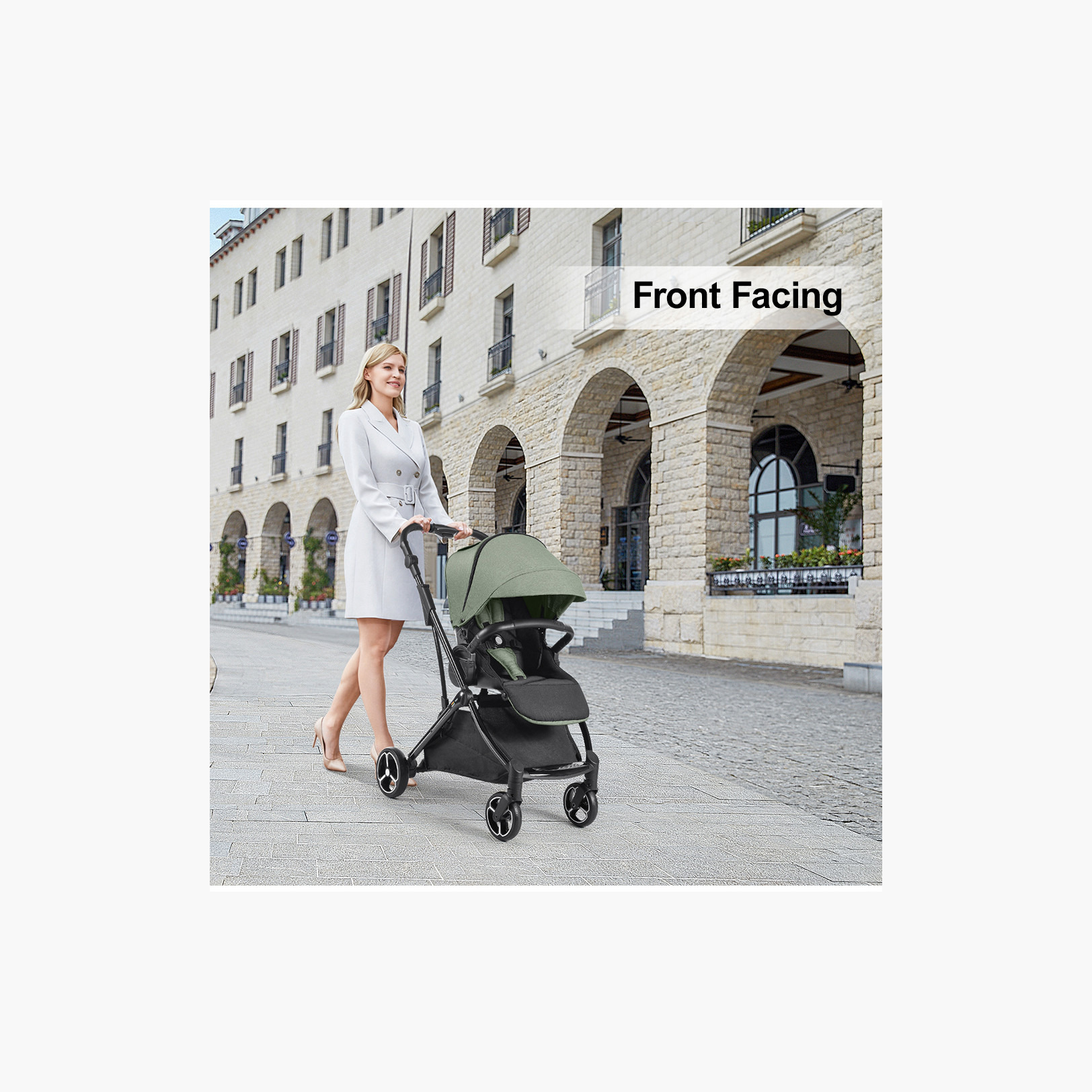 Gokke Stroller with One Touch Folding System, Aluminium Frame and Wheel Lock-baby-gear-strollersandprams-strollers-image-8