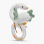لعبة خشخيشة إوزة مخملية من جيجلز-toys-babyandtoddlertoys-rattlesandteethers-image-4