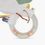 لعبة خشخيشة إوزة مخملية من جيجلز-toys-babyandtoddlertoys-rattlesandteethers-image-2