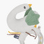 لعبة خشخيشة إوزة مخملية من جيجلز-toys-babyandtoddlertoys-rattlesandteethers-image-1