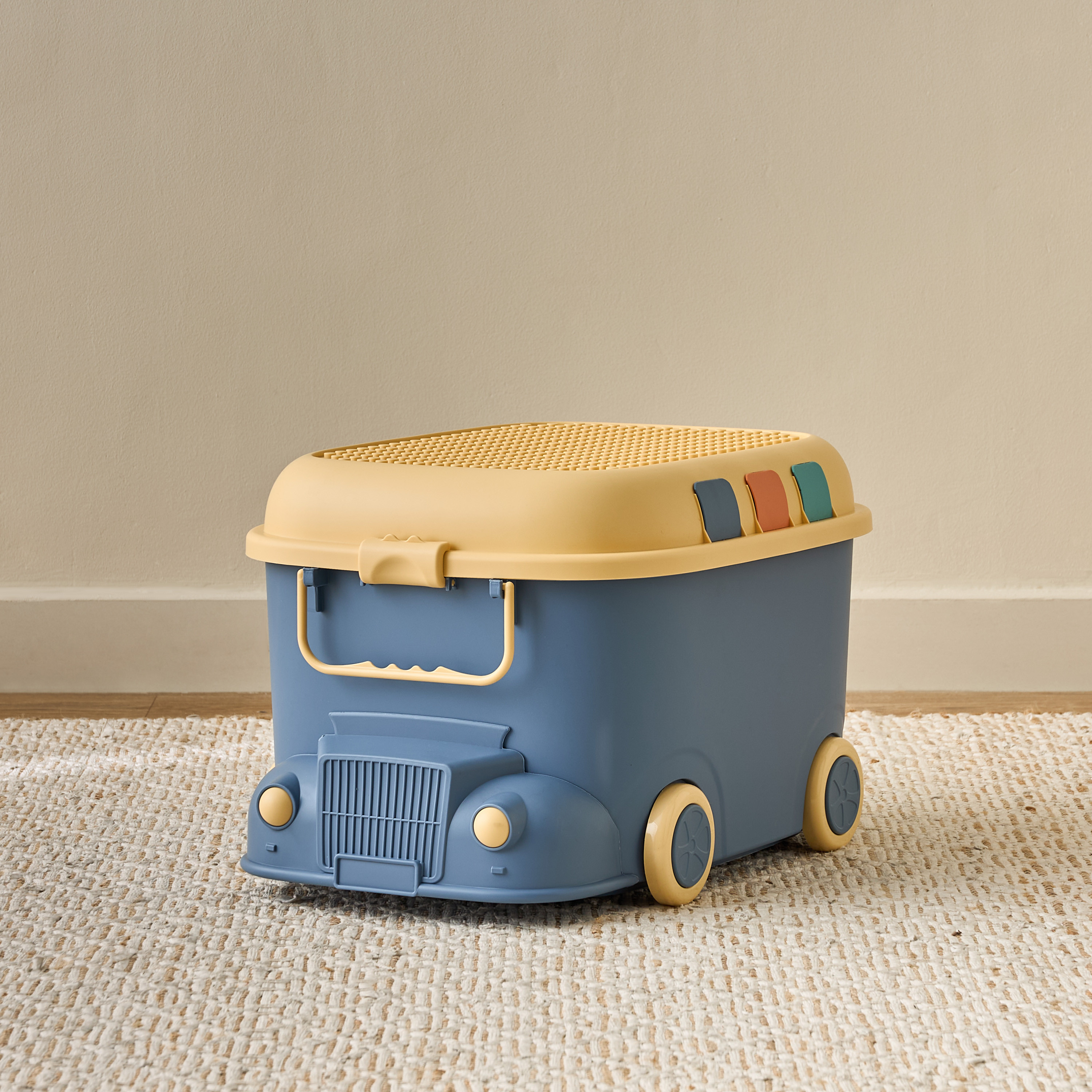 Juniors Large Truck Storage Box with Handles-baby-nursery-furniture-wardrobesandstorage-image-2