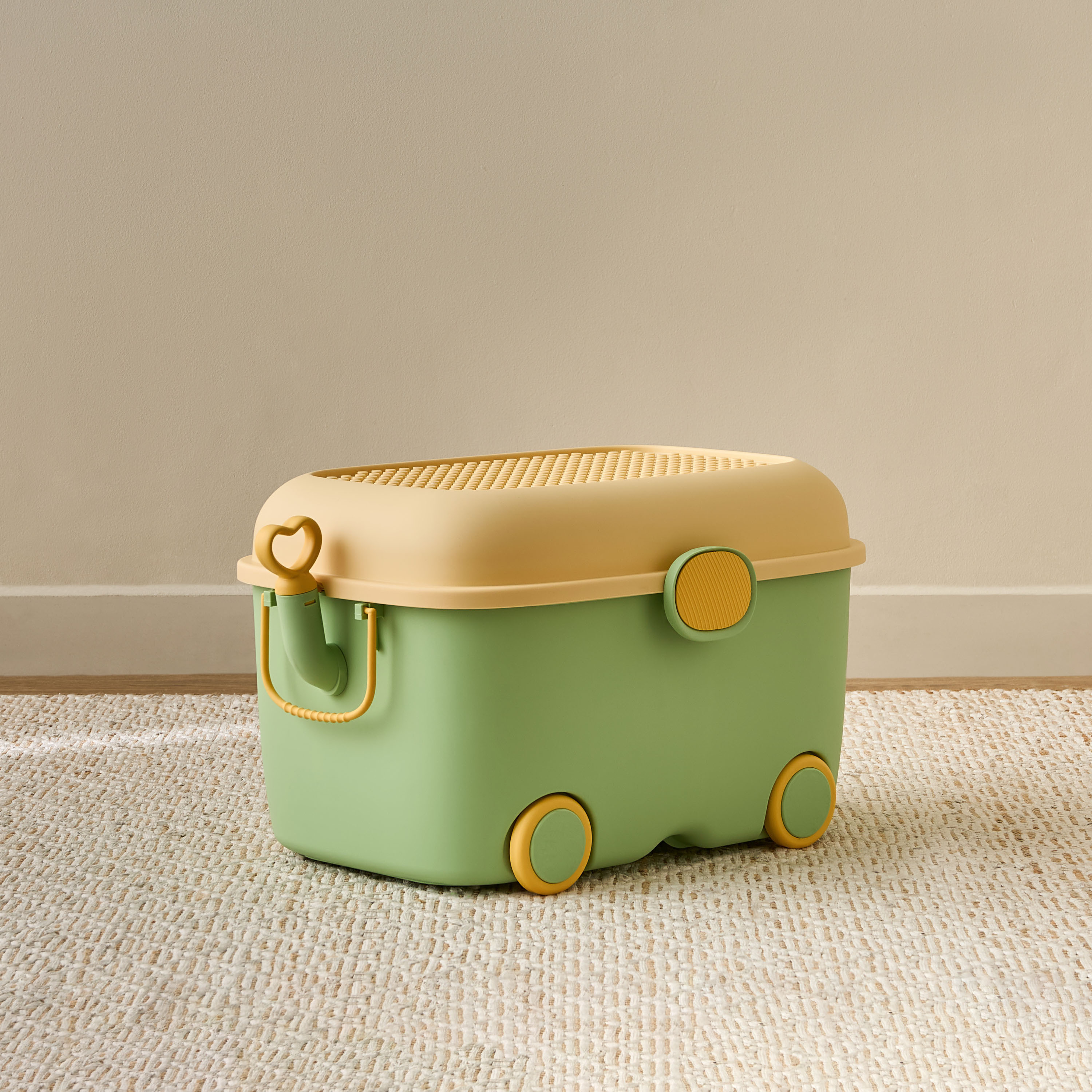 Juniors Large Elephant Storage Box with Handles-baby-nursery-furniture-wardrobesandstorage-image-2