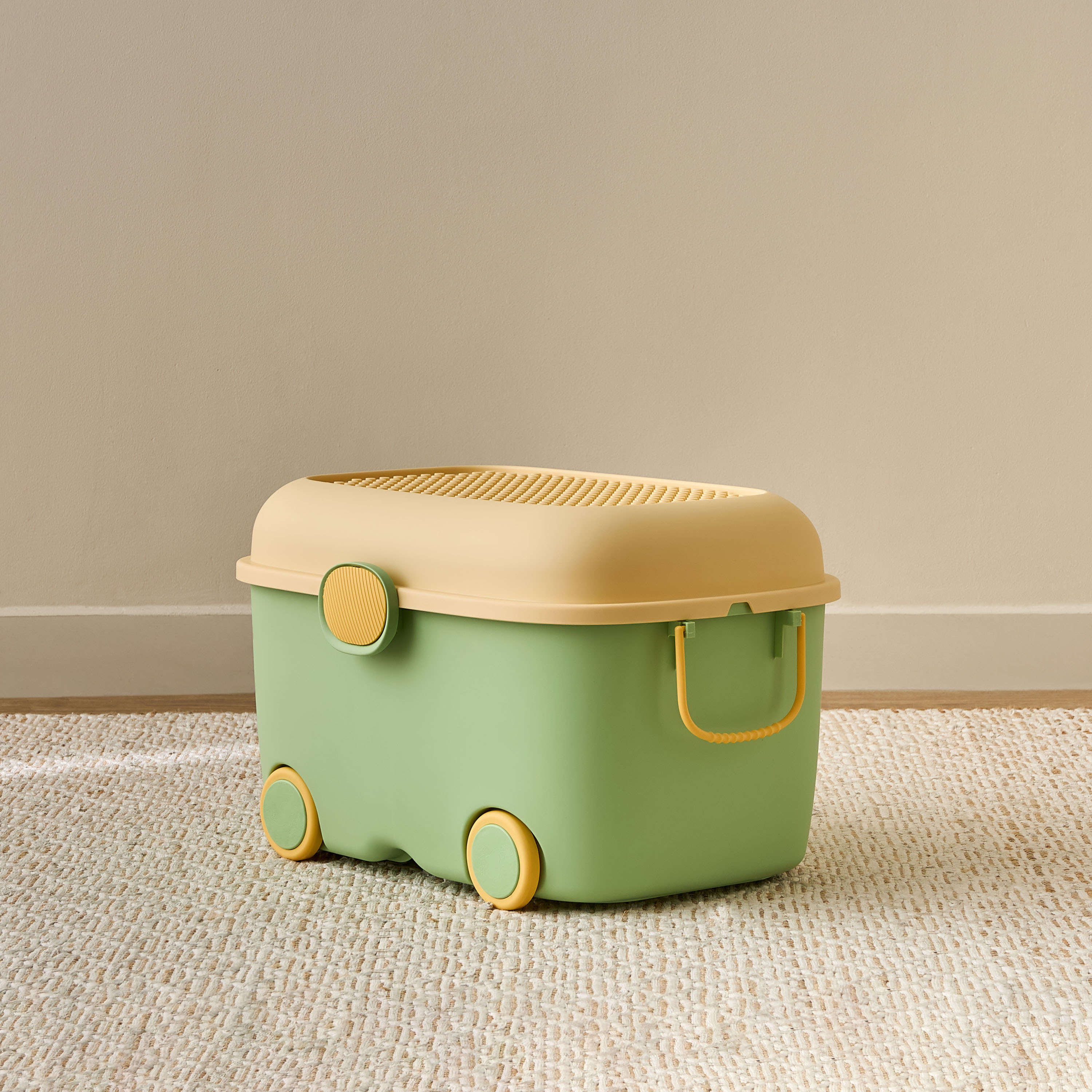 Juniors Large Elephant Storage Box with Handles-baby-nursery-furniture-wardrobesandstorage-image-4