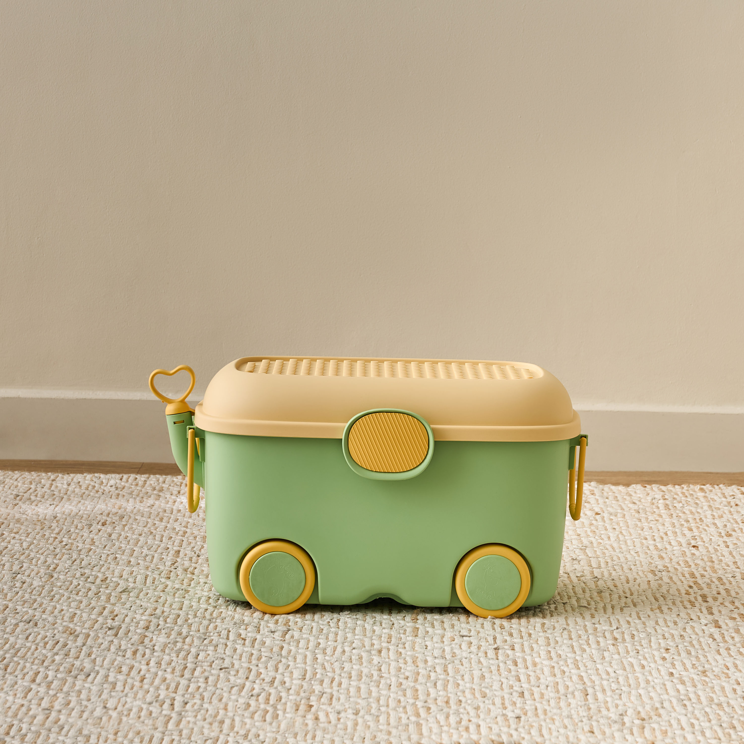 Juniors Medium Elephant Storage Box with Handles-baby-nursery-furniture-wardrobesandstorage-image-3
