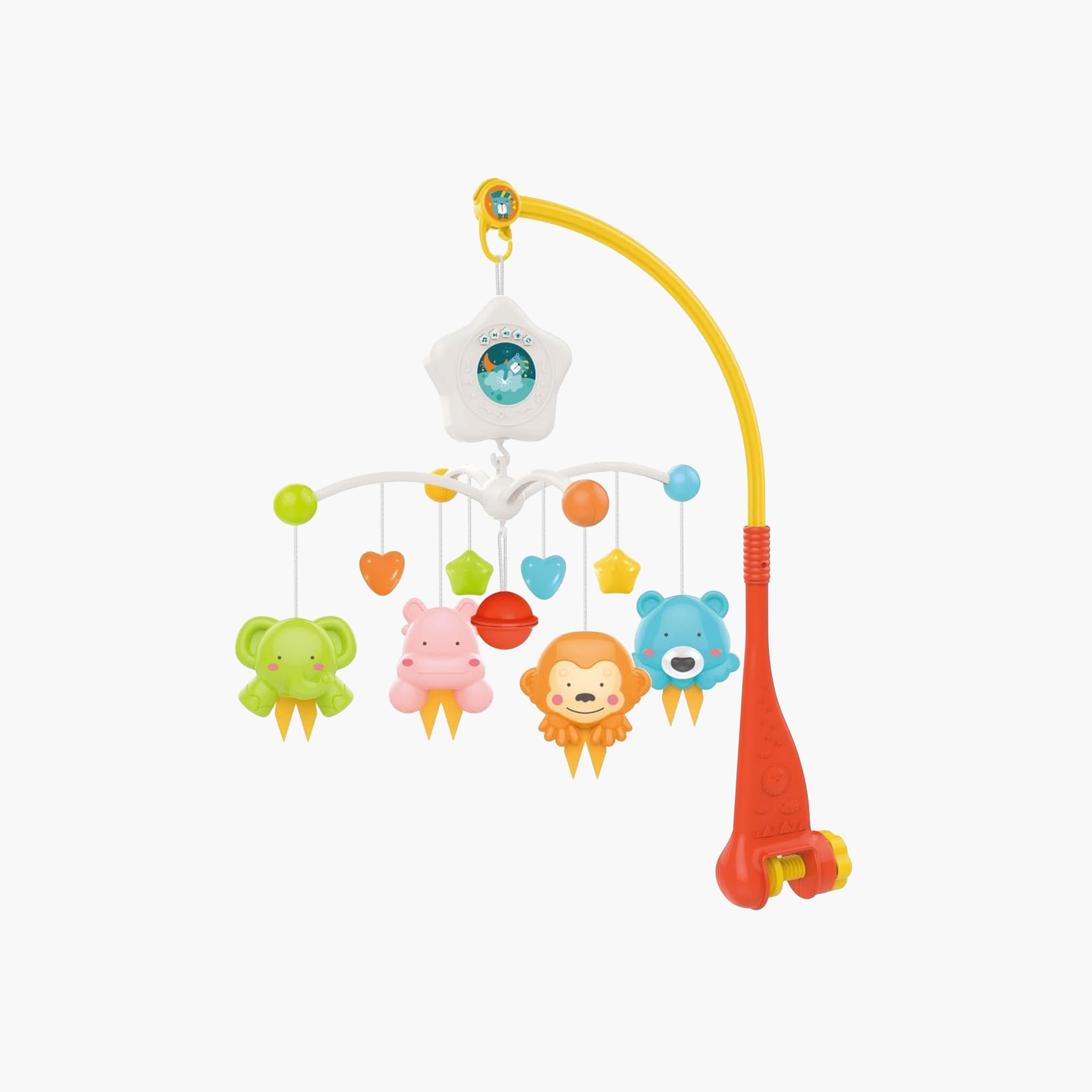 Animal Crib Mobile with Music and Light-toys-babyandtoddlertoys-cribtoys-image-1