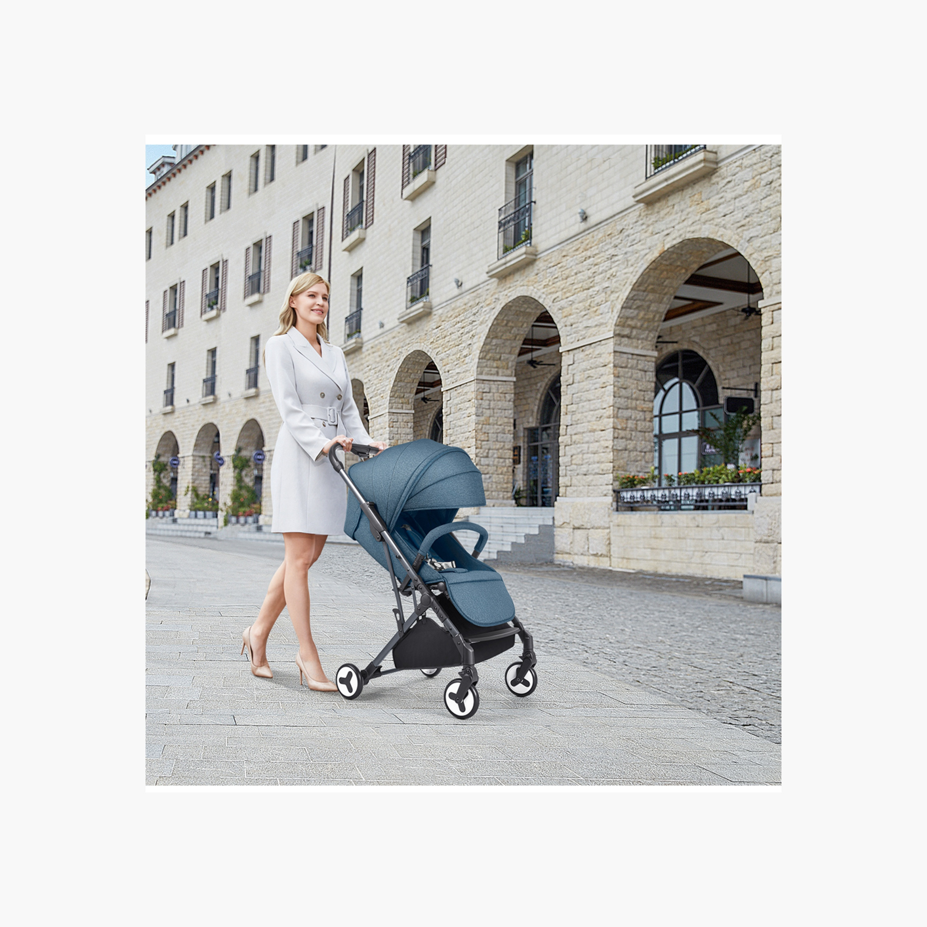 Gokke Compact Stroller with Storage Basket-baby-gear-strollersandprams-strollers-image-13
