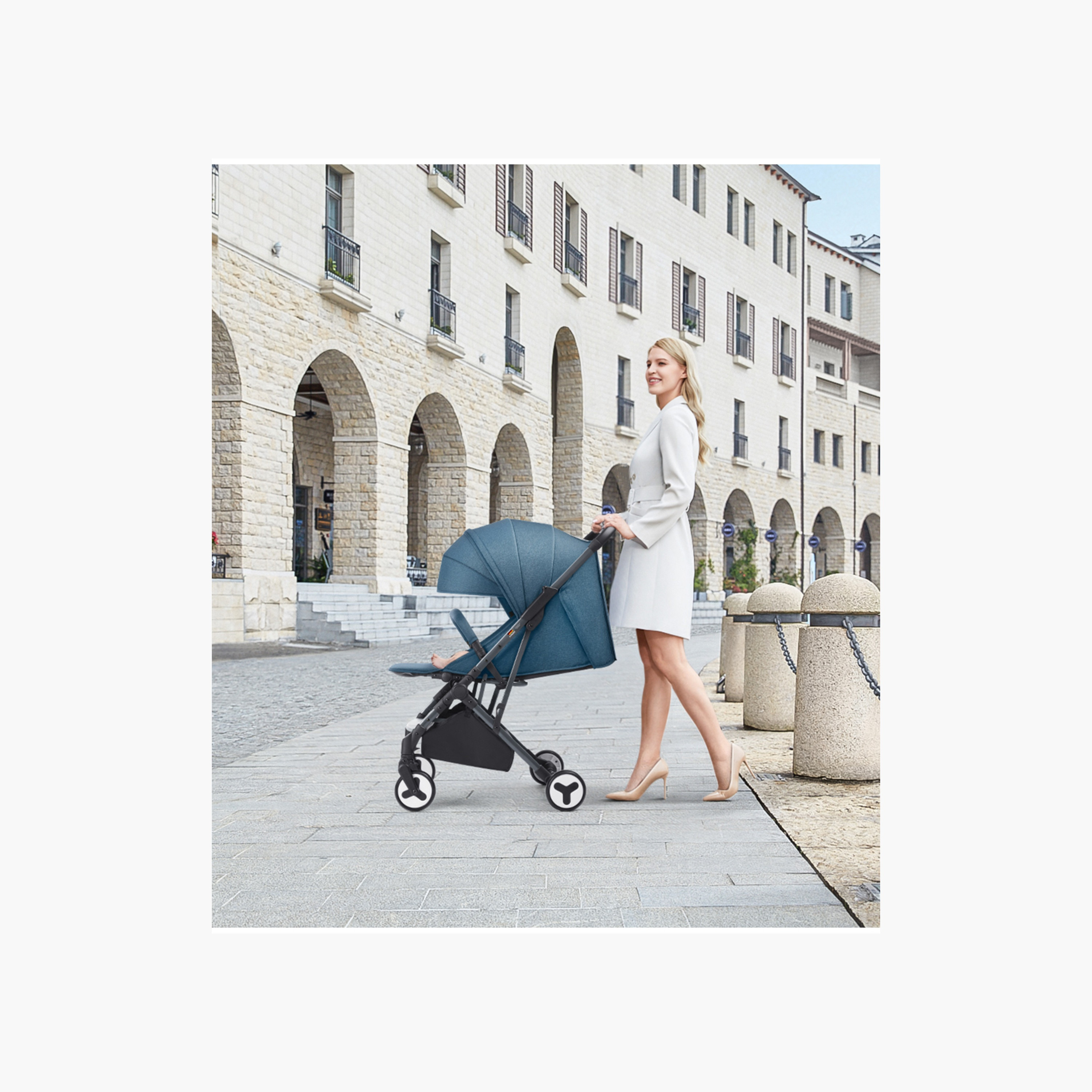 Gokke Compact Stroller with Storage Basket-baby-gear-strollersandprams-strollers-image-14