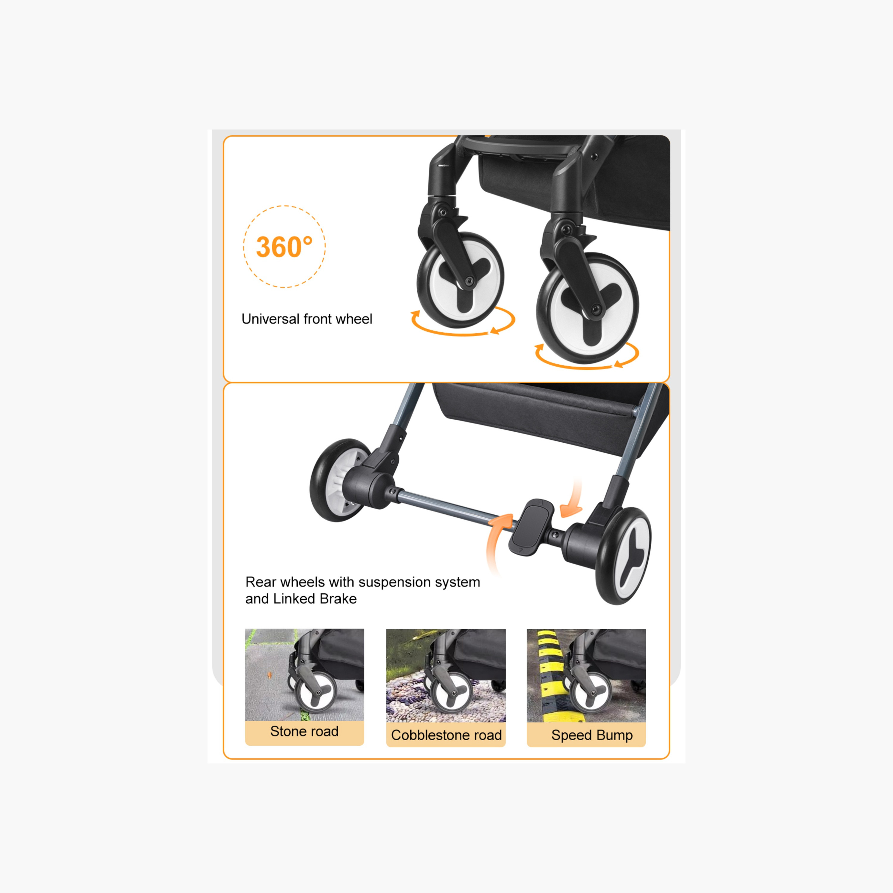 Gokke Compact Stroller with Storage Basket-baby-gear-strollersandprams-strollers-image-25