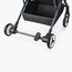 Gokke Reversible Baby Stroller with Chrome Frame - Black-baby-gear-strollersandprams-strollers-image-23