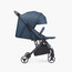 Gokke Reversible Baby Stroller with Chrome Frame - Black-baby-gear-strollersandprams-strollers-image-25
