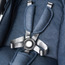 Gokke Reversible Baby Stroller with Chrome Frame - Black-baby-gear-strollersandprams-strollers-image-3