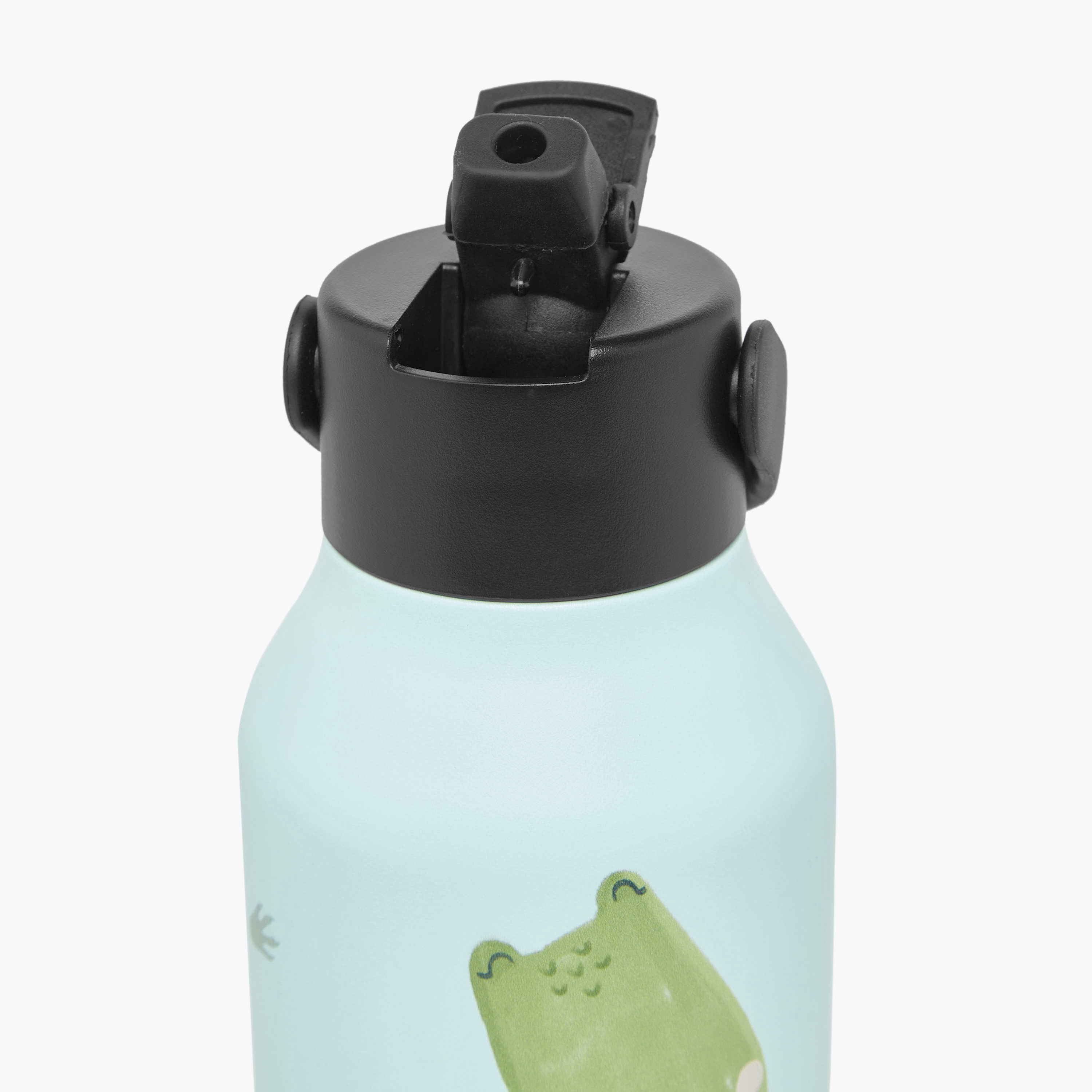 Cambrass Alligator Print Stainless Steel Sipper Water Bottle with Cleaning Brush - 350 ml-baby-feeding-mealtimeessentials-image-4