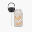 Cambrass Fox Print Stainless Steel Sipper Water Bottle with Cleaning Brush - 350 ml-baby-feeding-mealtimeessentials-image-2