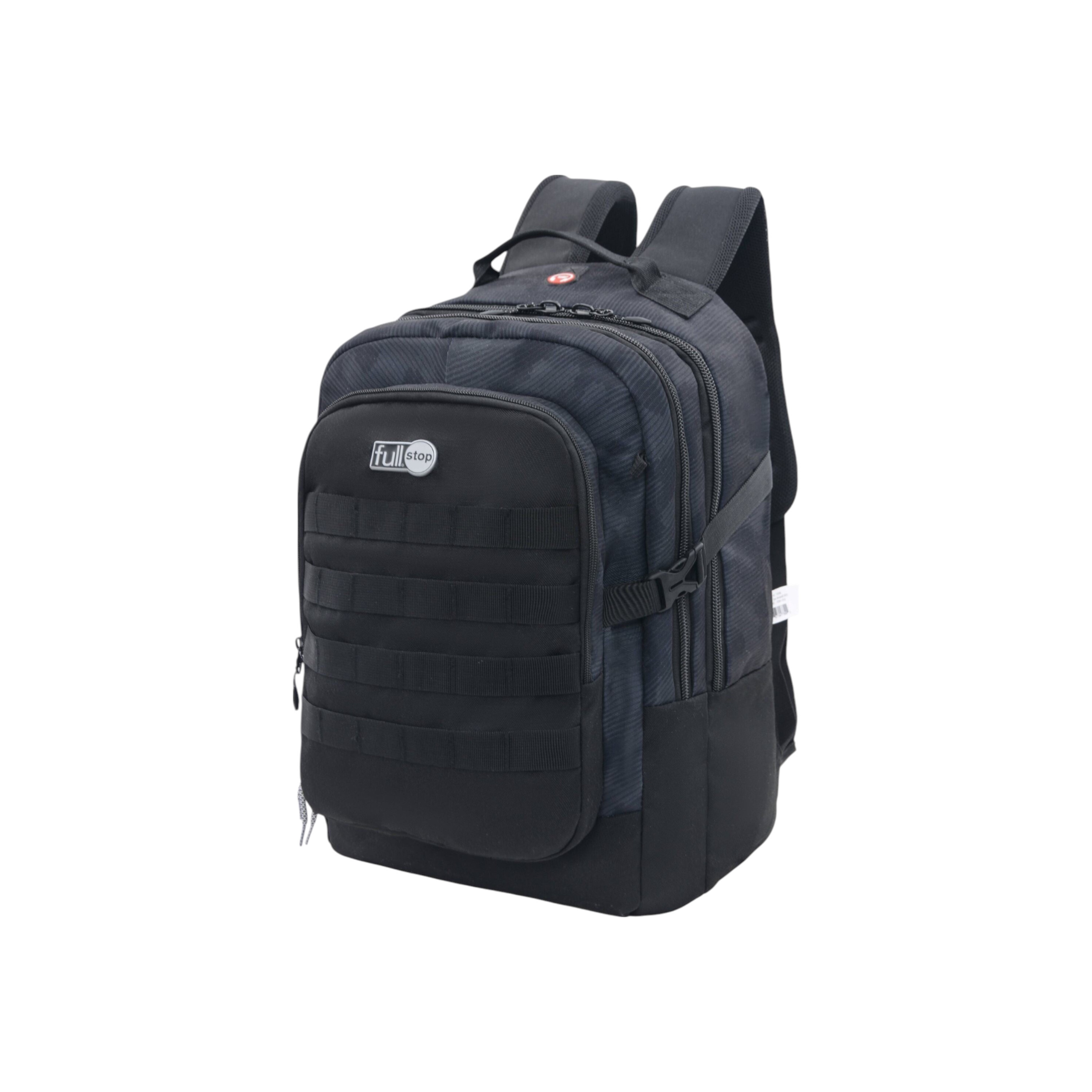 شنطة ظهر سادة بحمالات قابلة للتعديل وسحاب إغلاق من فول ستوب - 6x12x21 سم-school-bagsandbackpacks-backpacks-image-2