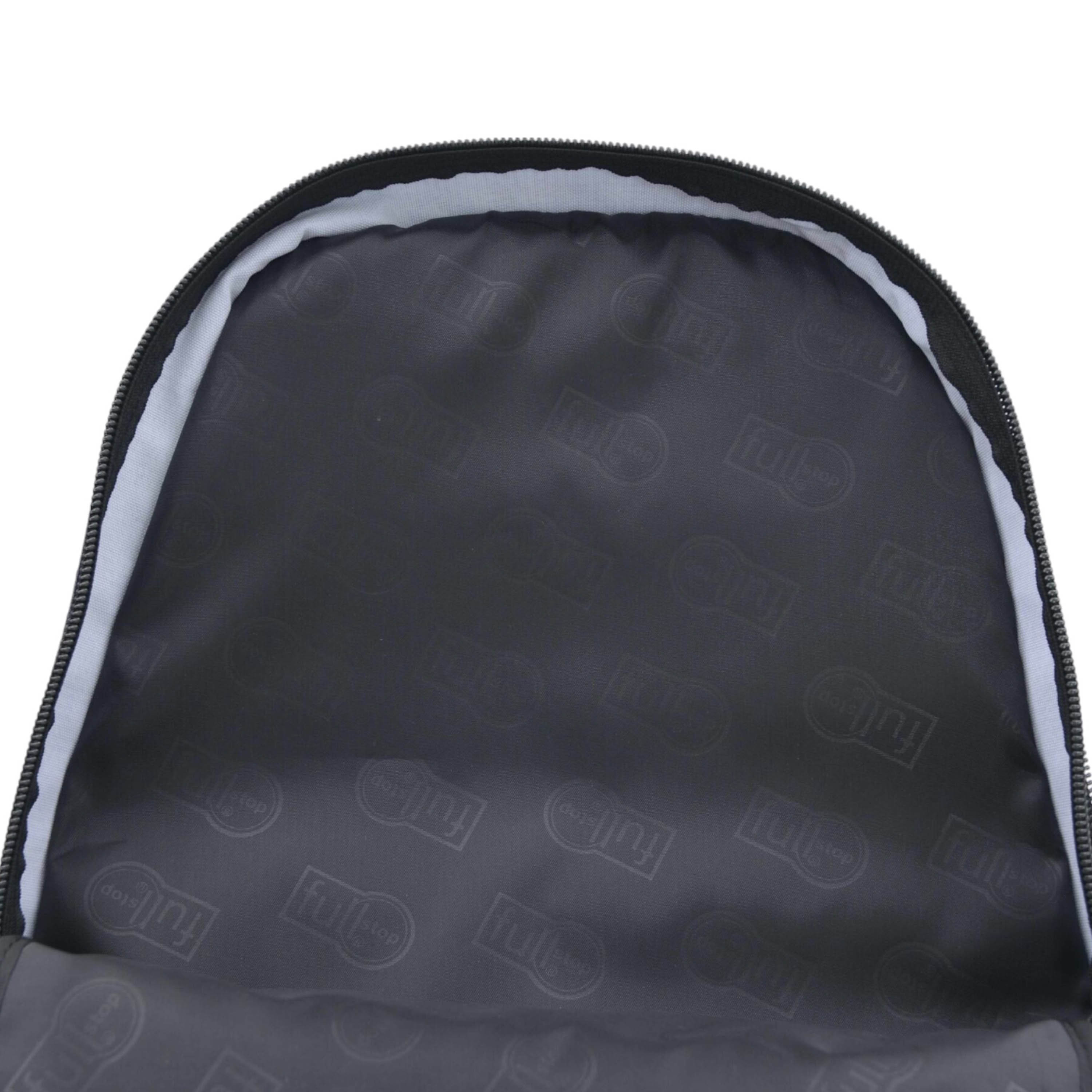 شنطة ظهر سادة بحمالات قابلة للتعديل وسحاب إغلاق من فول ستوب - 6x12x21 سم-school-bagsandbackpacks-backpacks-image-3