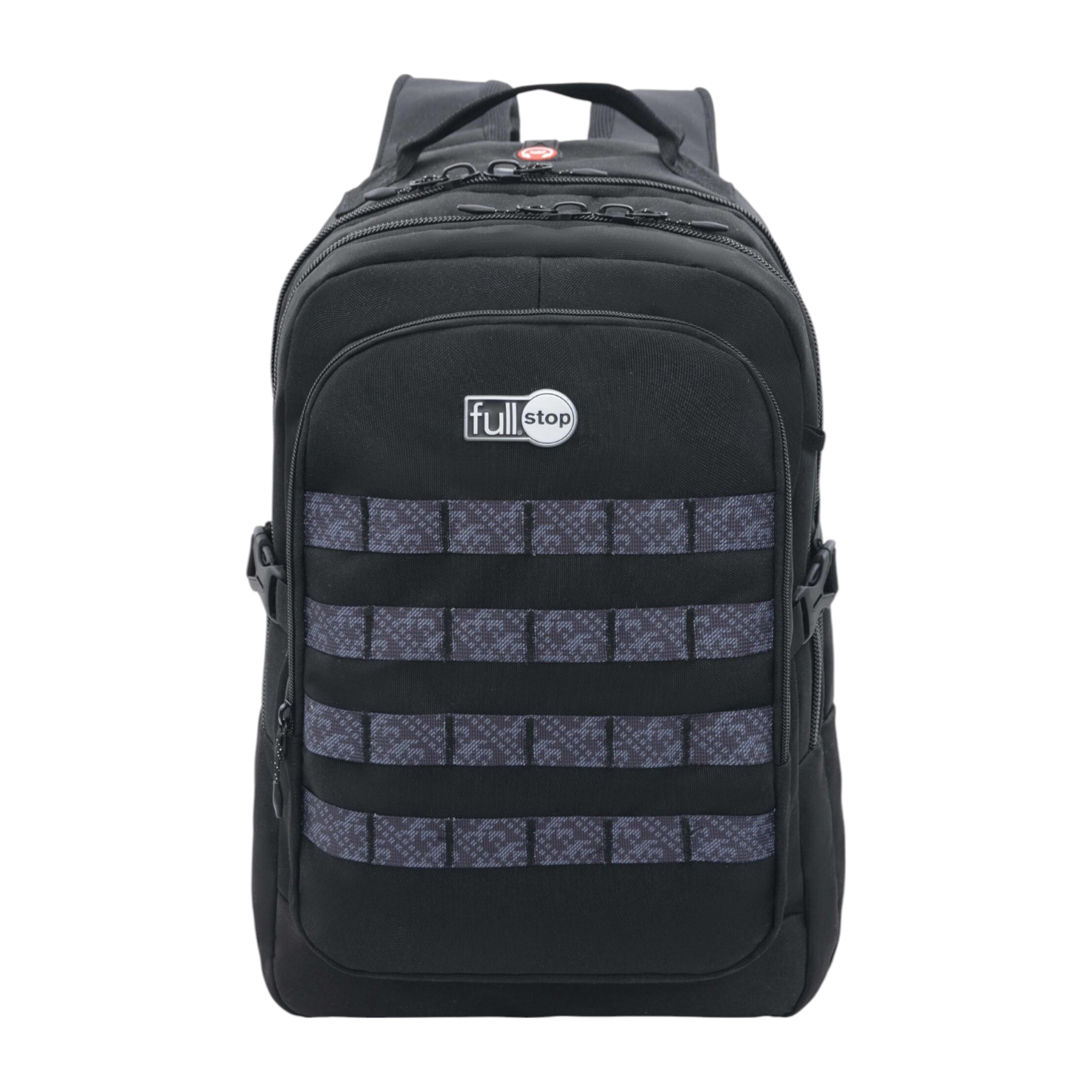 شنطة ظهر بألواح بحمّالات قابلة للتعديل وسحاب إغلاق من فول ستوب - 6×12×21 سم-school-bagsandbackpacks-backpacks-image-1