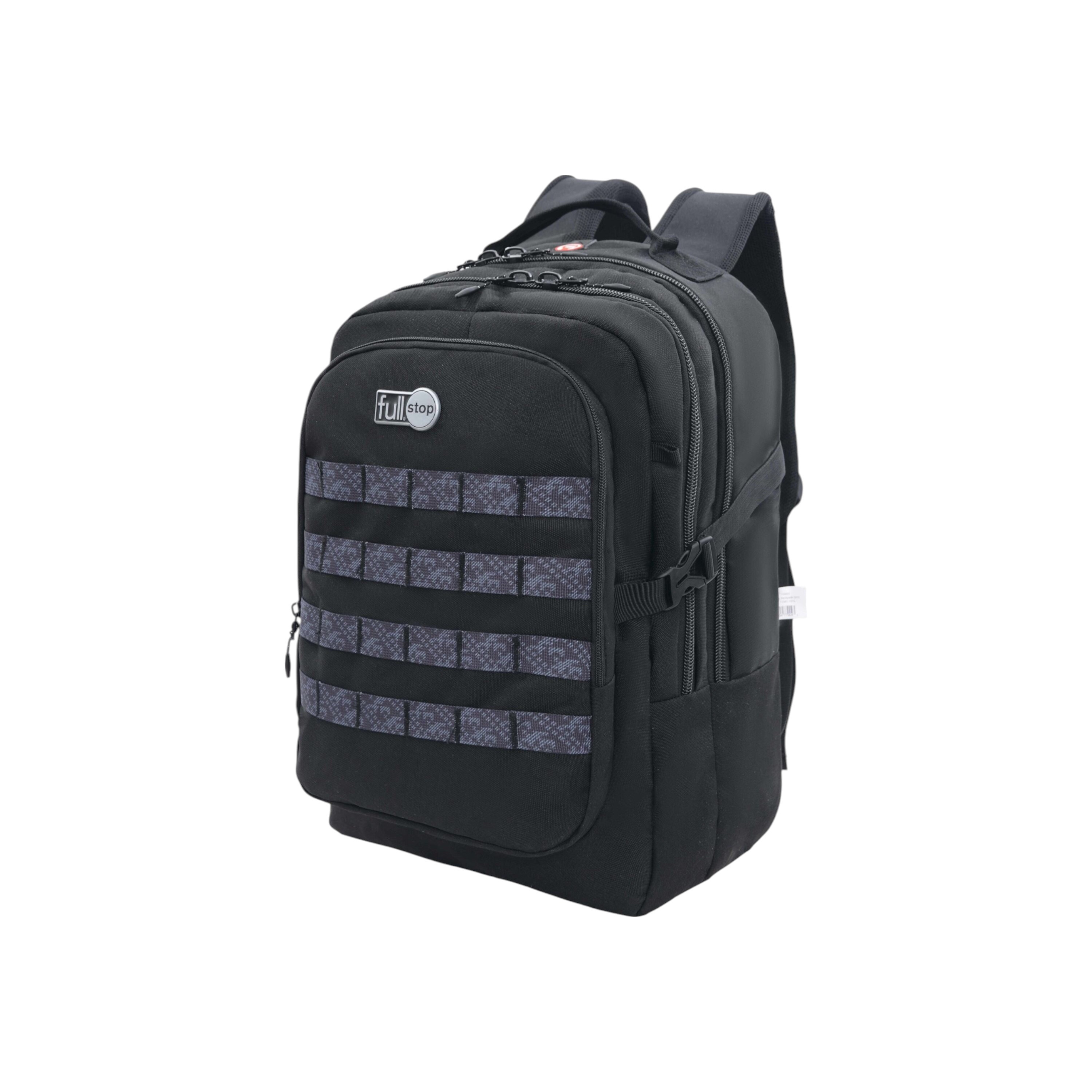 شنطة ظهر بألواح بحمّالات قابلة للتعديل وسحاب إغلاق من فول ستوب - 6×12×21 سم-school-bagsandbackpacks-backpacks-image-2