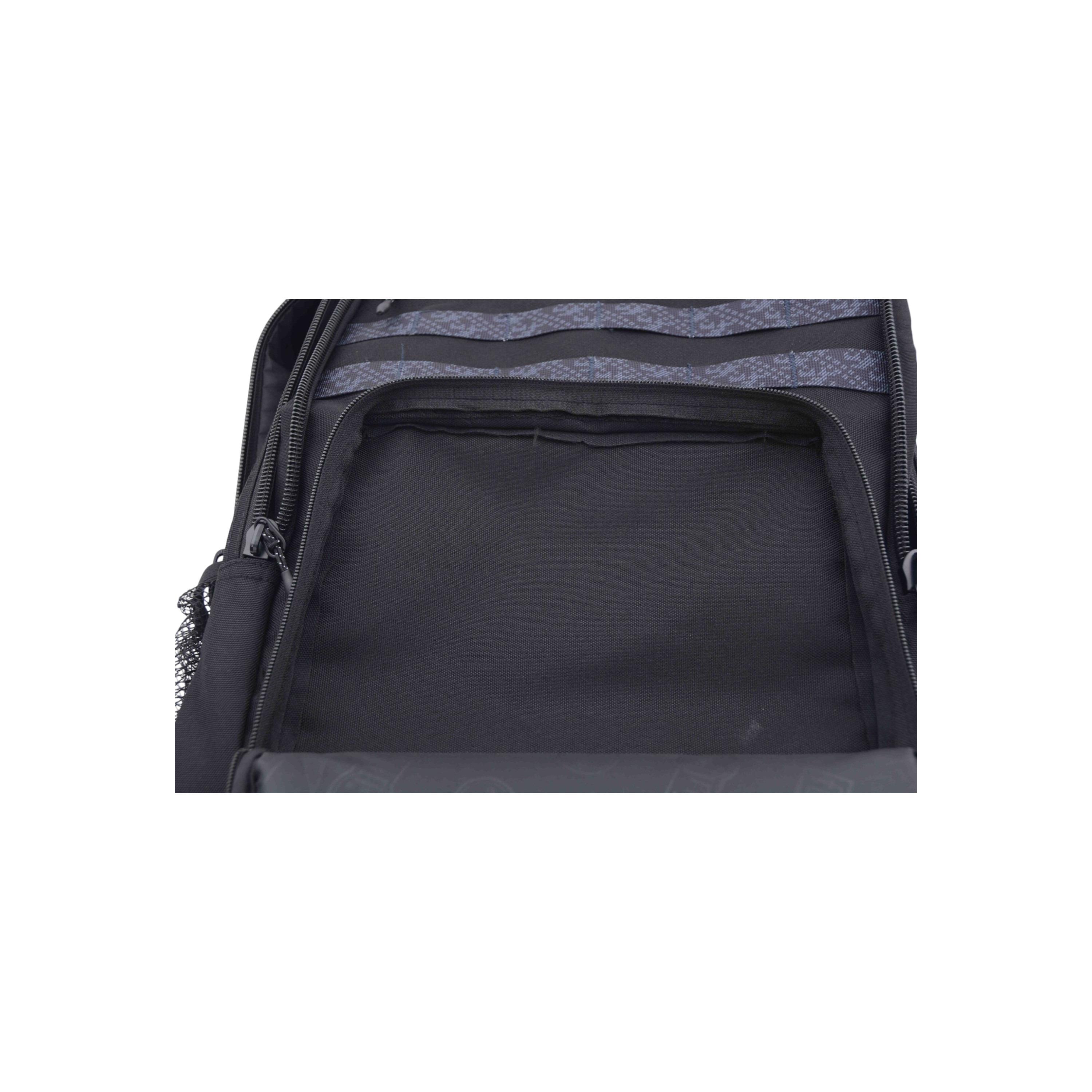Full Stop Panelled Backpack with Adjustable Straps and Zip Closure - 6x12x21 cms-school-bagsandbackpacks-backpacks-image-3