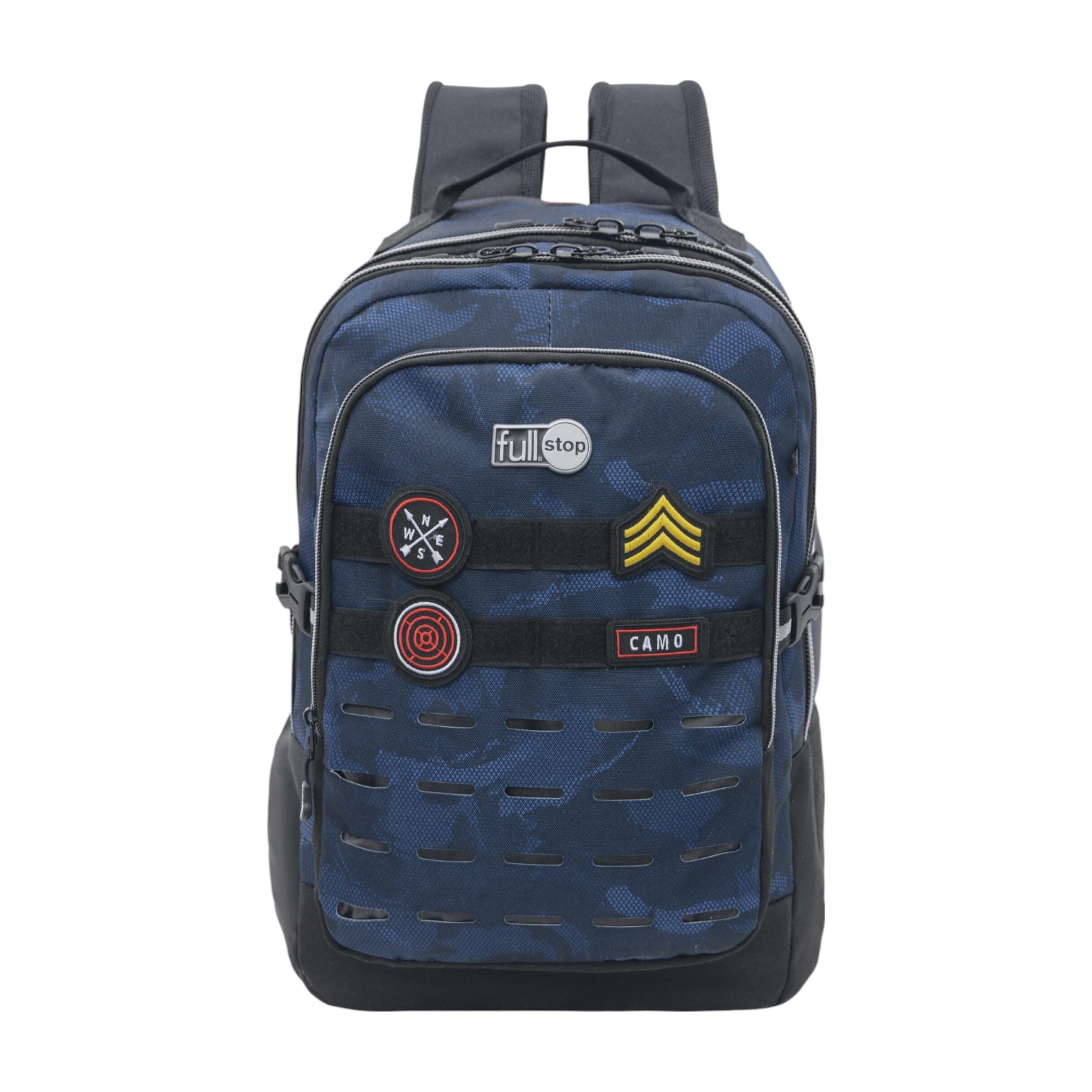 شنطة مدرسية بطبعات بحمالات كتف قابلة للتعديل من فول ستوب - 12×21 سم-school-bagsandbackpacks-backpacks-image-1