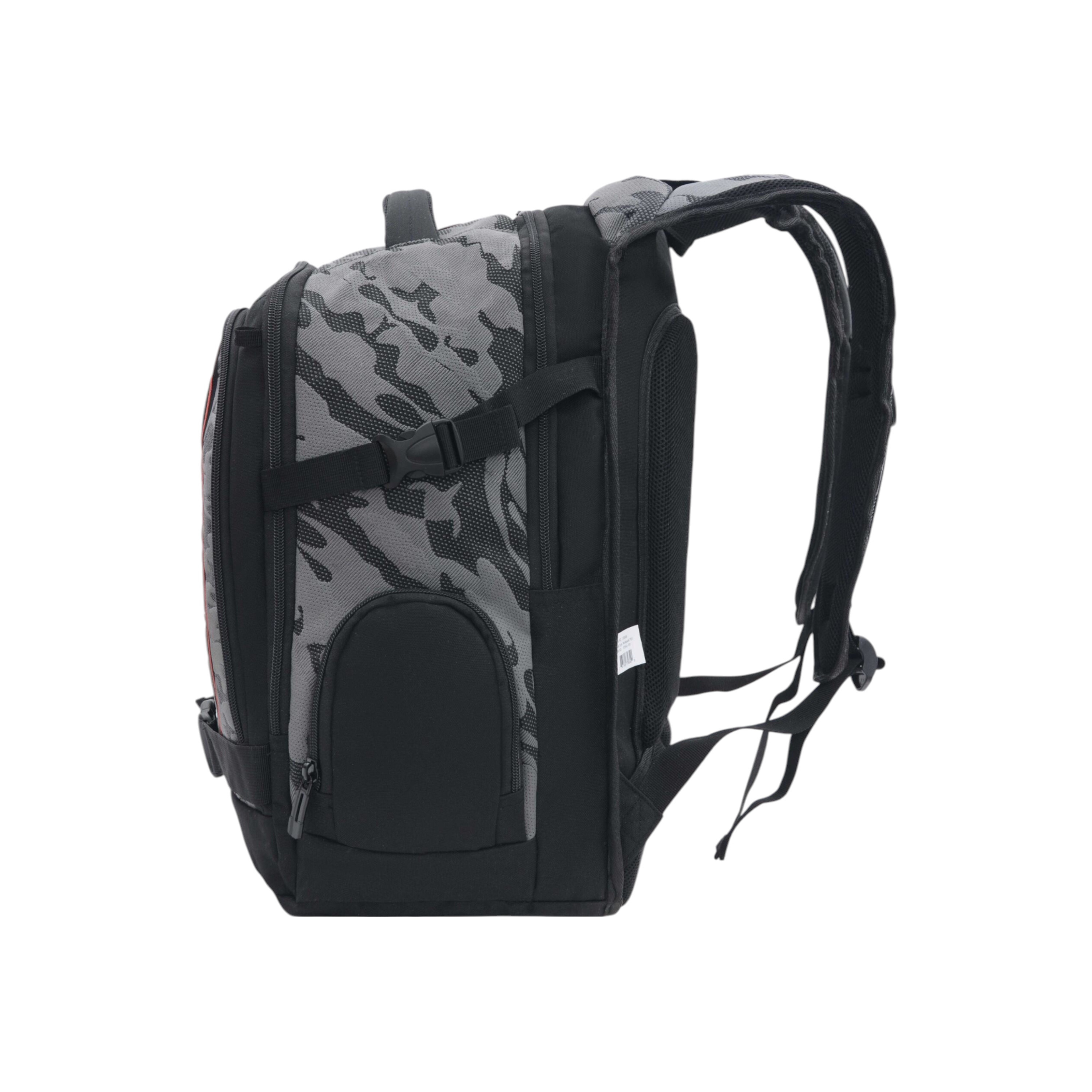 شنطة ظهر بألواح مع حمّالات قابلة للتعديل وسحاب إغلاق من فول ستوب - 6×12×21 سم-school-bagsandbackpacks-backpacks-image-3