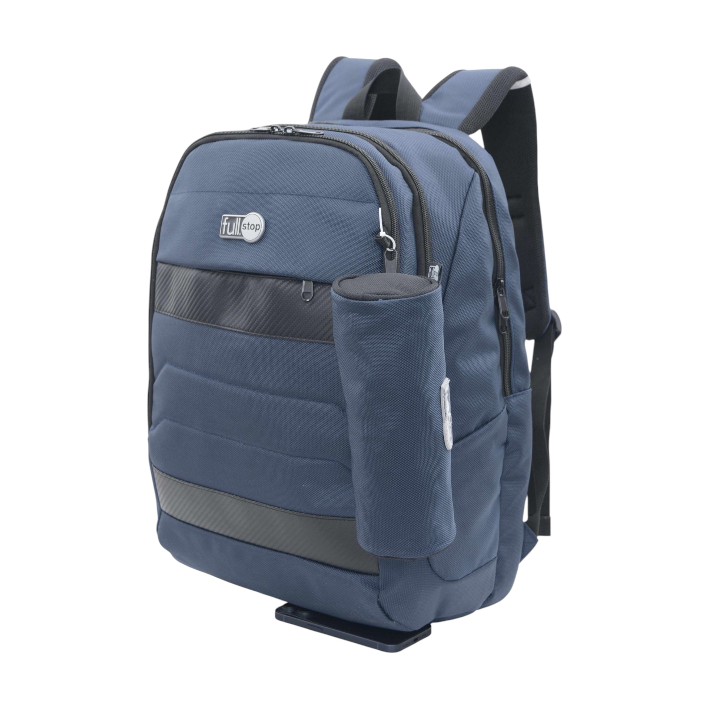 Full Stop Solid School Backpack with Adjustable Shoulder Straps - 12x21 cms-school-bagsandbackpacks-backpacks-image-2