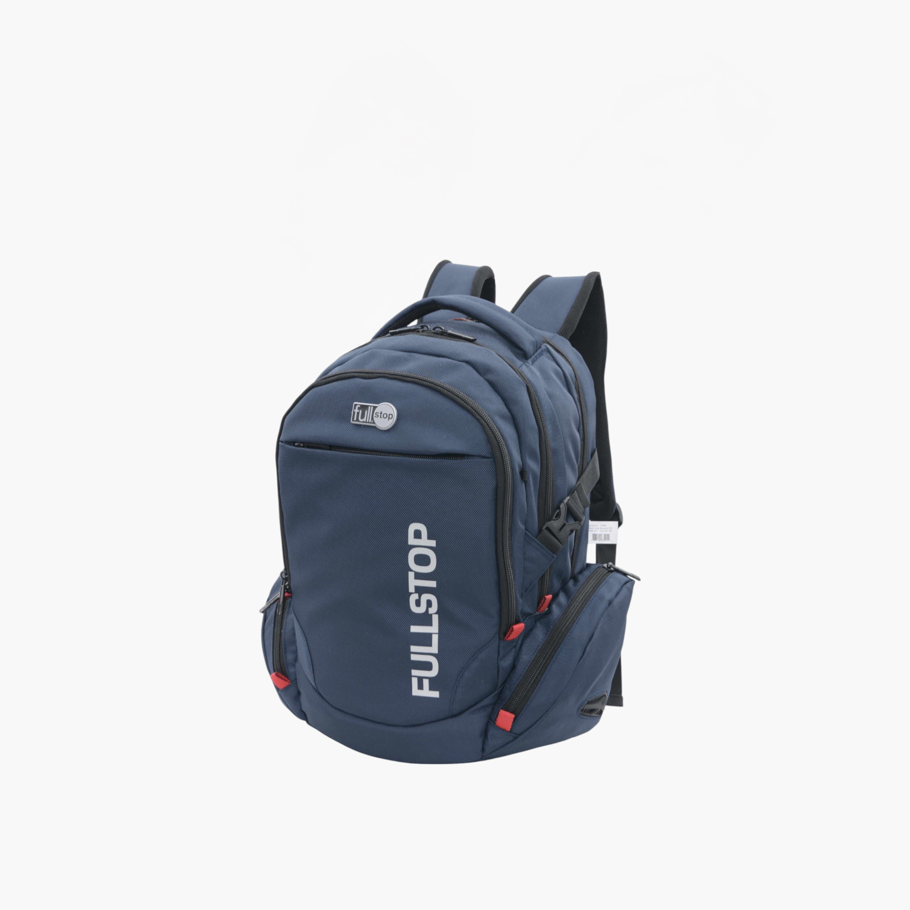 شنطة ظهر سادة بحمالات قابلة للتعديل وسحاب إغلاق من فول ستوب - 6x12x21 سم-school-bagsandbackpacks-backpacks-image-2