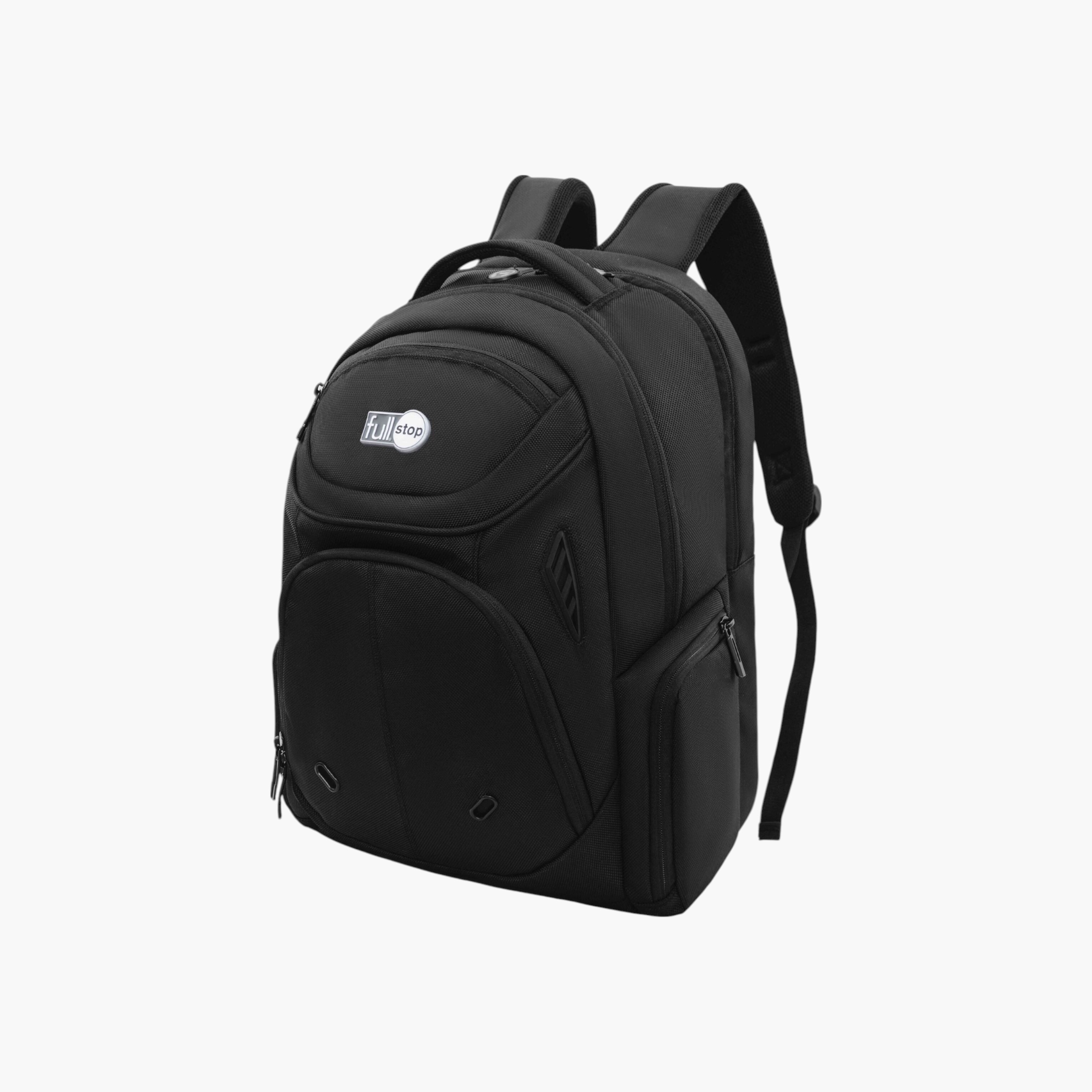 Full Stop Solid Backpack with Adjustable Straps and Zip Closure - 6x12x21 cms-school-bagsandbackpacks-backpacks-image-1