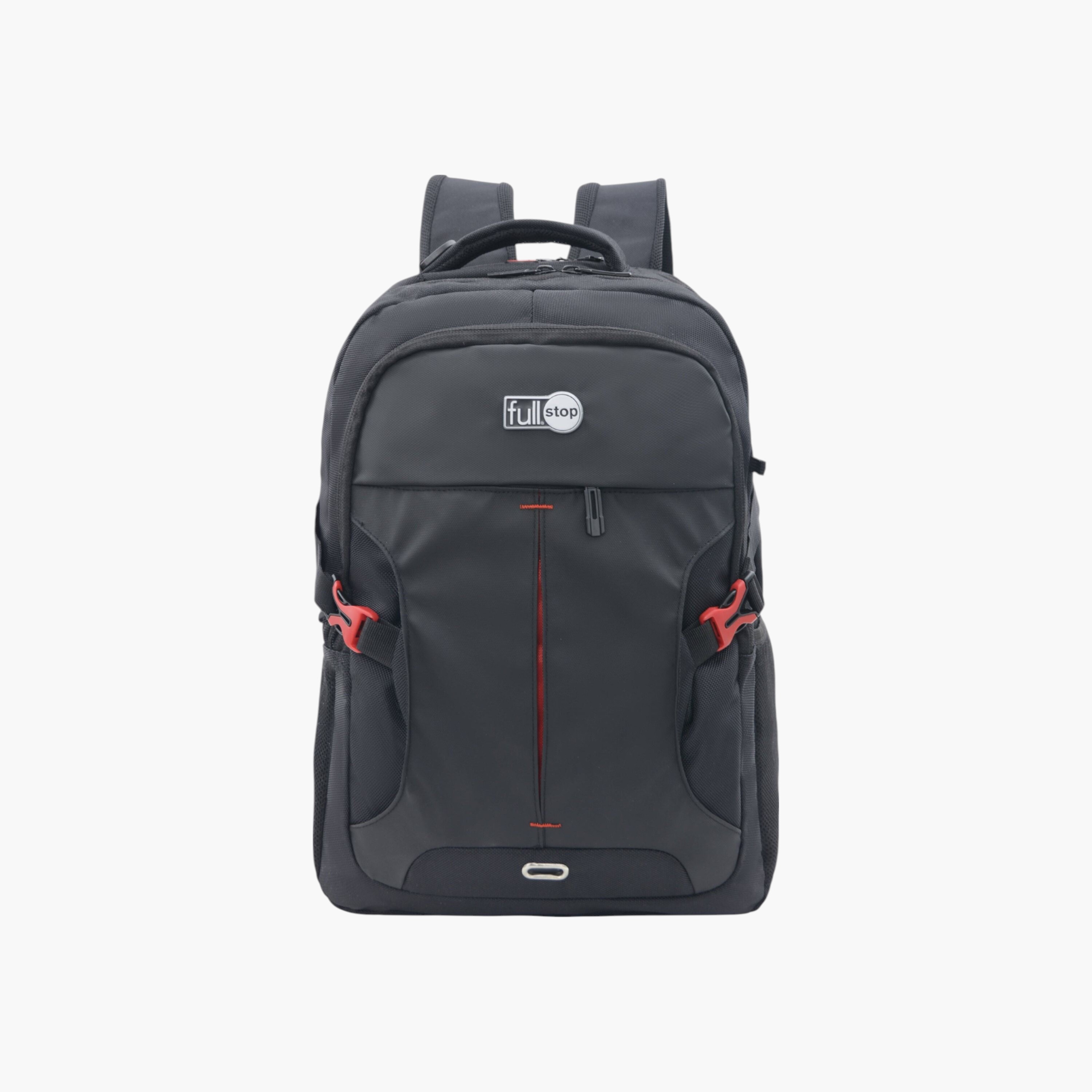 شنطة ظهر سادة بحمالات قابلة للتعديل وسحاب إغلاق من فول ستوب - 6x12x21 سم-school-bagsandbackpacks-backpacks-image-1
