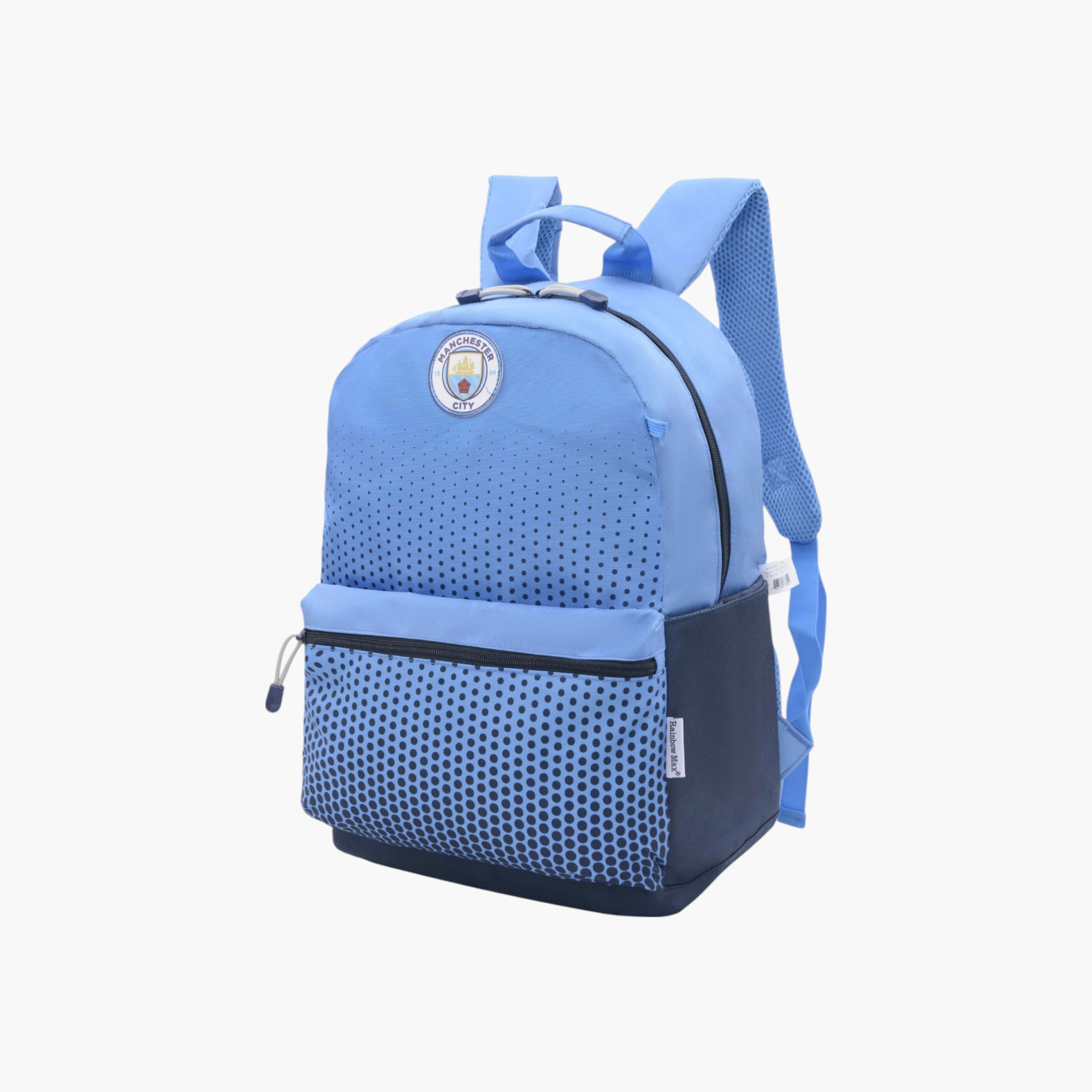 MANCHESTER CITY Printed Backpack with Adjustable Straps and Zip Closure - 6x12x21 cms-school-bagsandbackpacks-backpacks-image-2