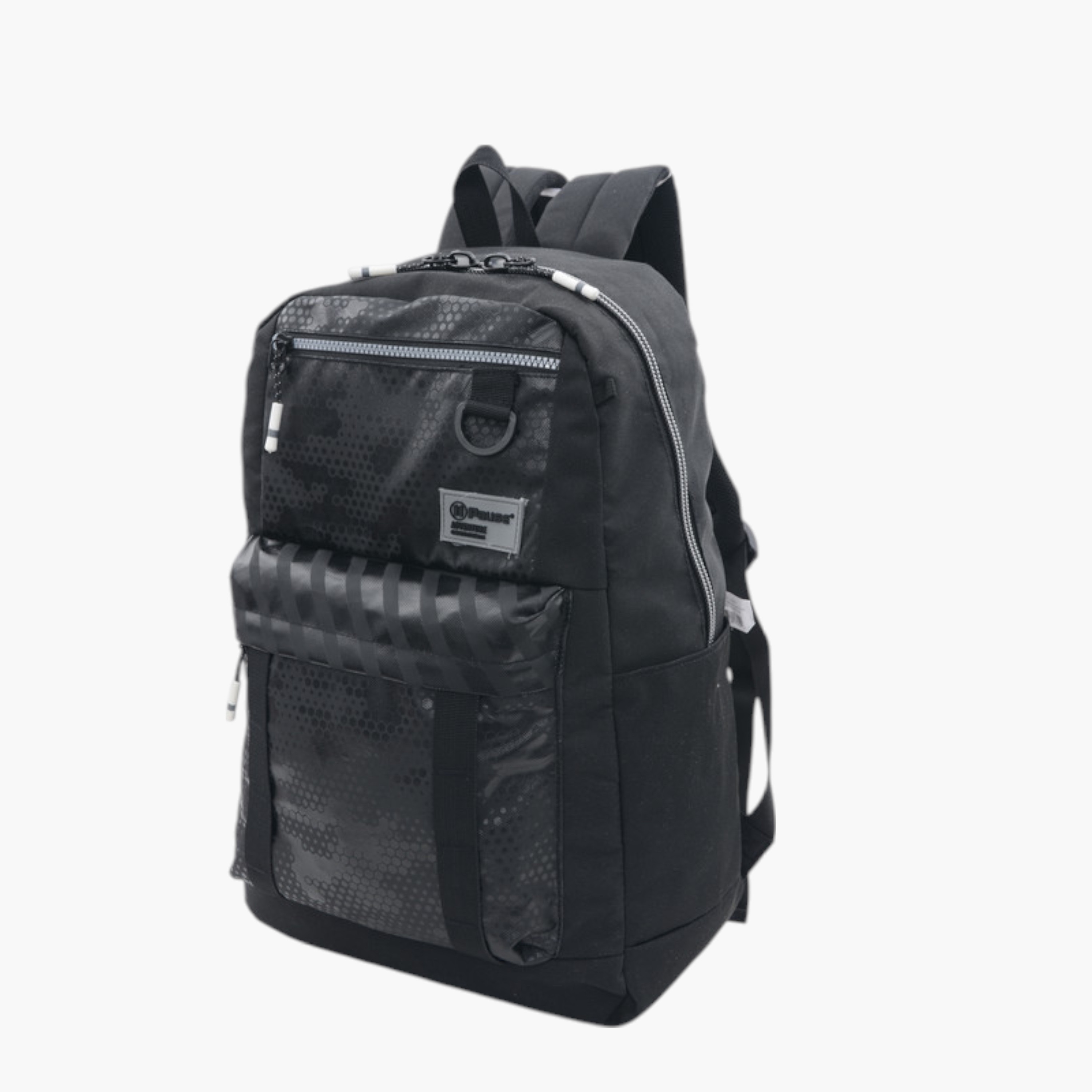 شنطة ظهر مدرسية بارزة الملمس مع حمّالات كتف قابلة للتعديل من بوز - 12×21 سم-school-bagsandbackpacks-backpacks-image-2