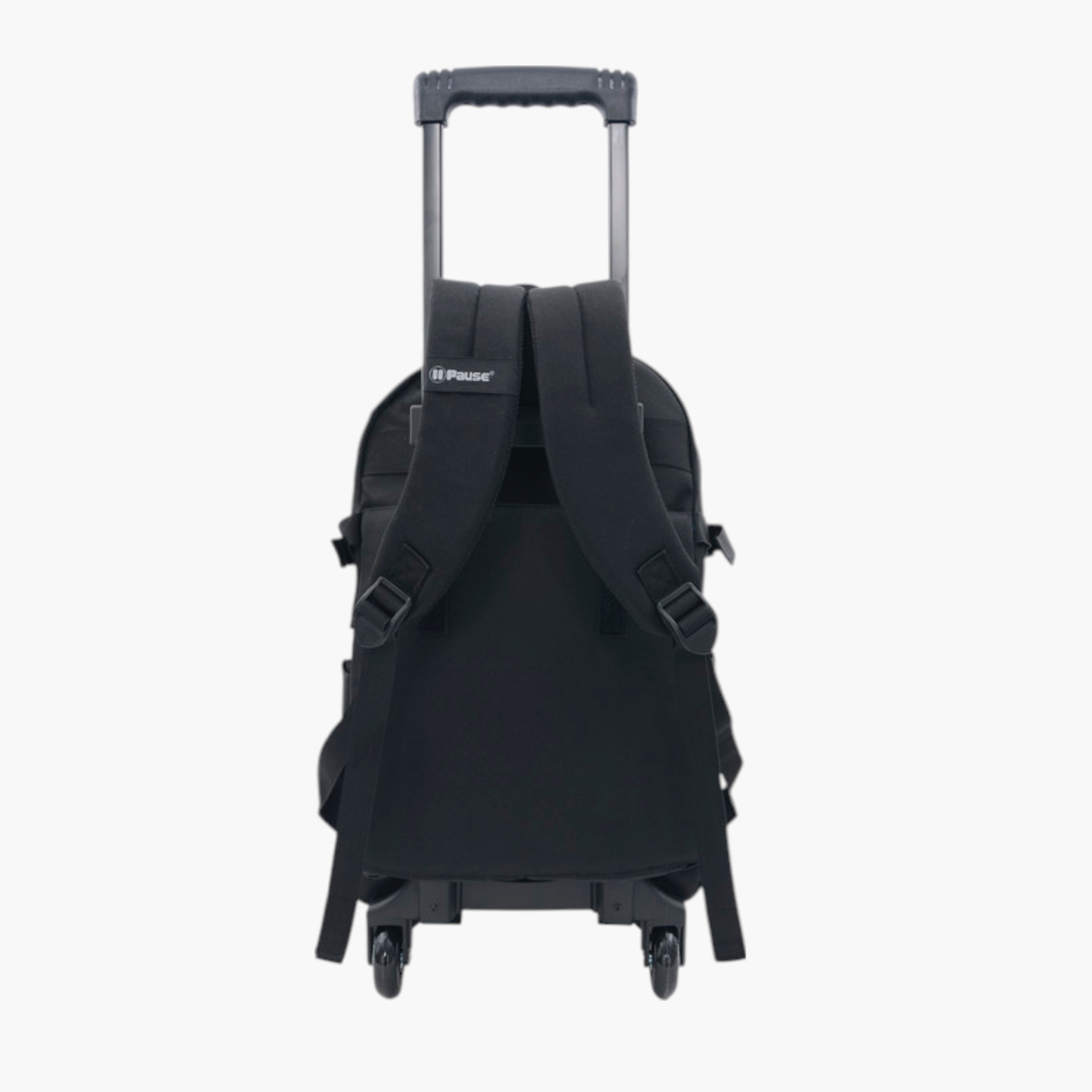 شنطة ظهر مدرسية بعجلات بطبعات ومقبض قابل للسحب من بوز- 27×10×31 سم-school-bagsandbackpacks-trolleybags-image-4