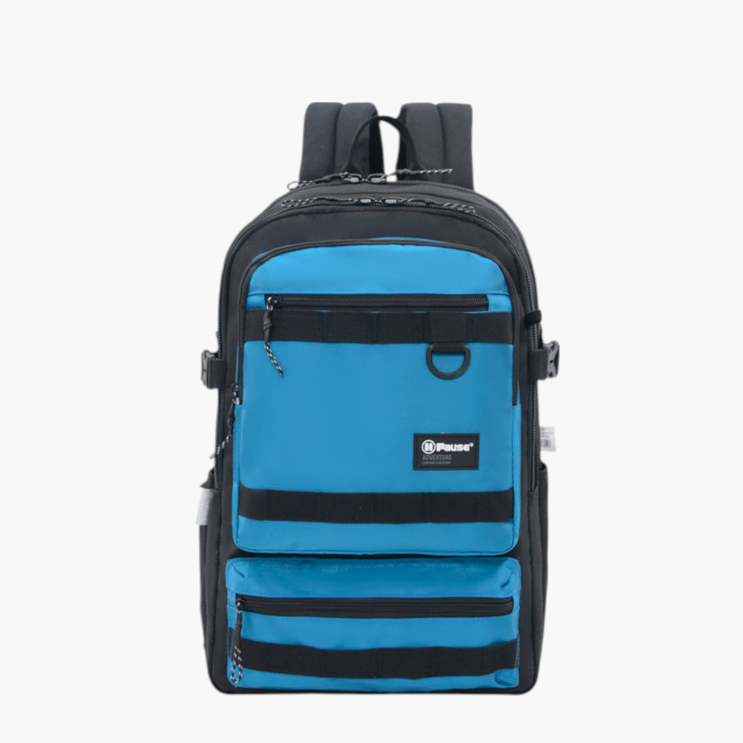 شنطة ظهر مدرسية بحمالات كتف قابلة للتعديل وقوالب ملونة من بوز - 12x21سم-school-bagsandbackpacks-backpacks-image-1