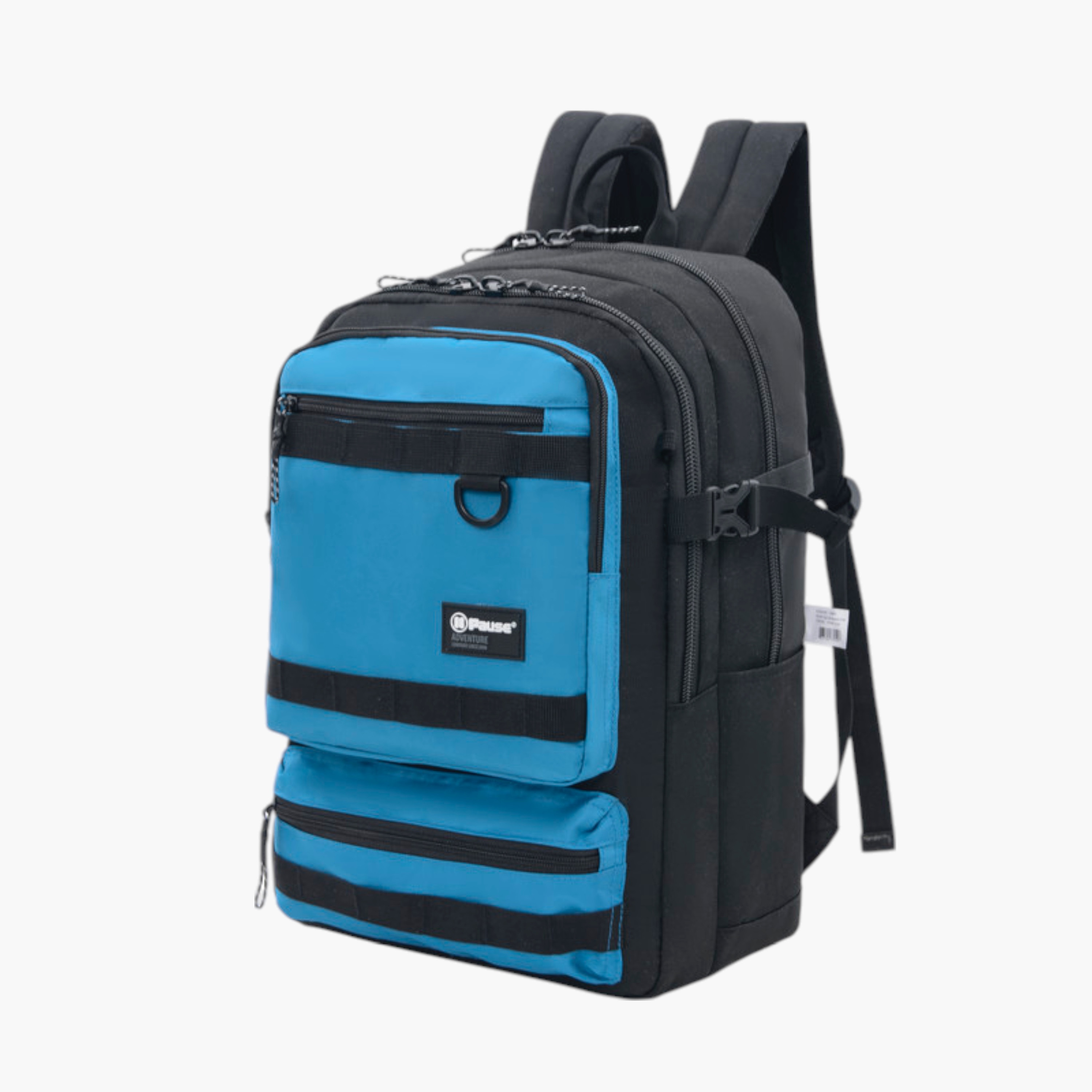 شنطة ظهر مدرسية بحمالات كتف قابلة للتعديل وقوالب ملونة من بوز - 12x21سم-school-bagsandbackpacks-backpacks-image-2