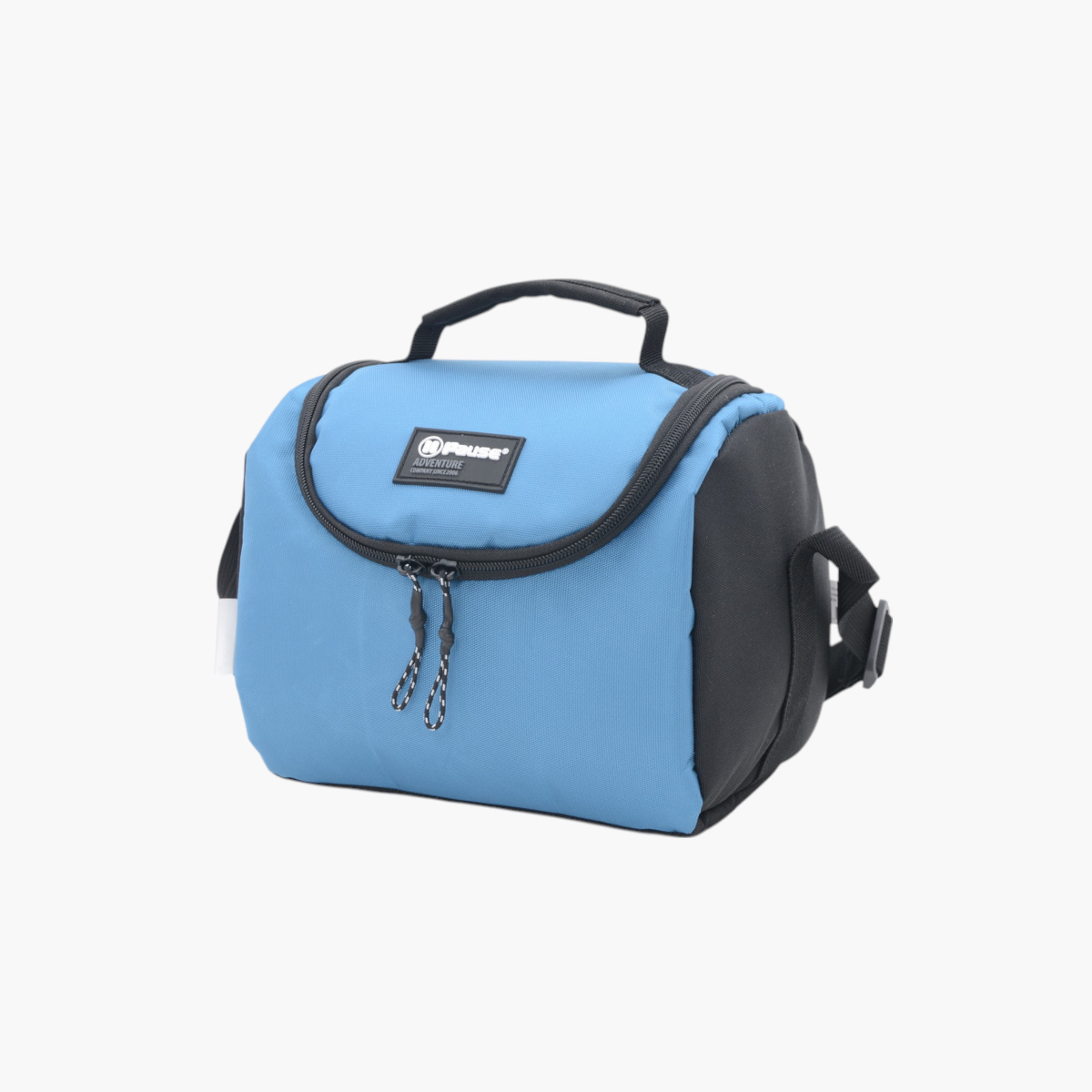 PAUSE Solid Insulated Lunch Bag with Zip Closure-school-lunchessentials-lunchbags-image-2